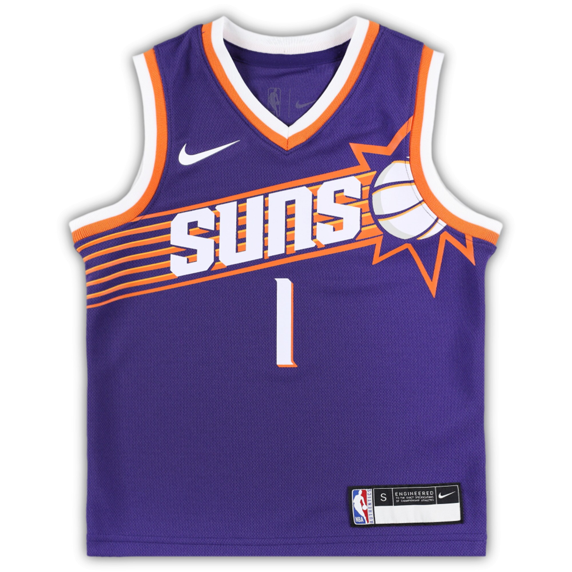 Devin Booker Phoenix Suns  Preschool Swingman Player Jersey - Icon Edition - Purple