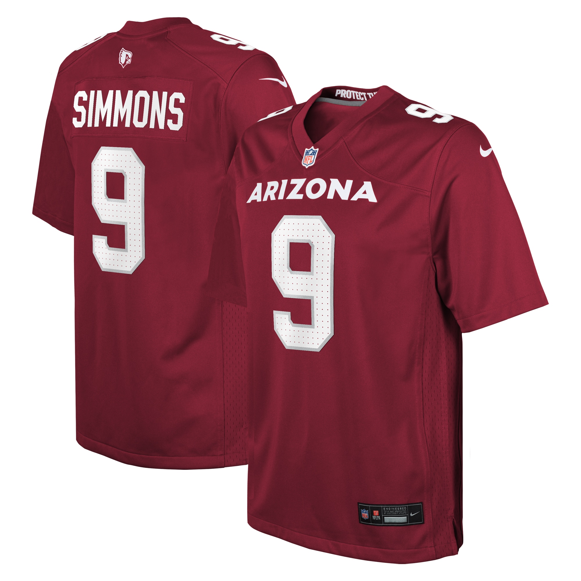Isaiah Simmons Arizona Cardinals  Youth Game Jersey - Cardinal