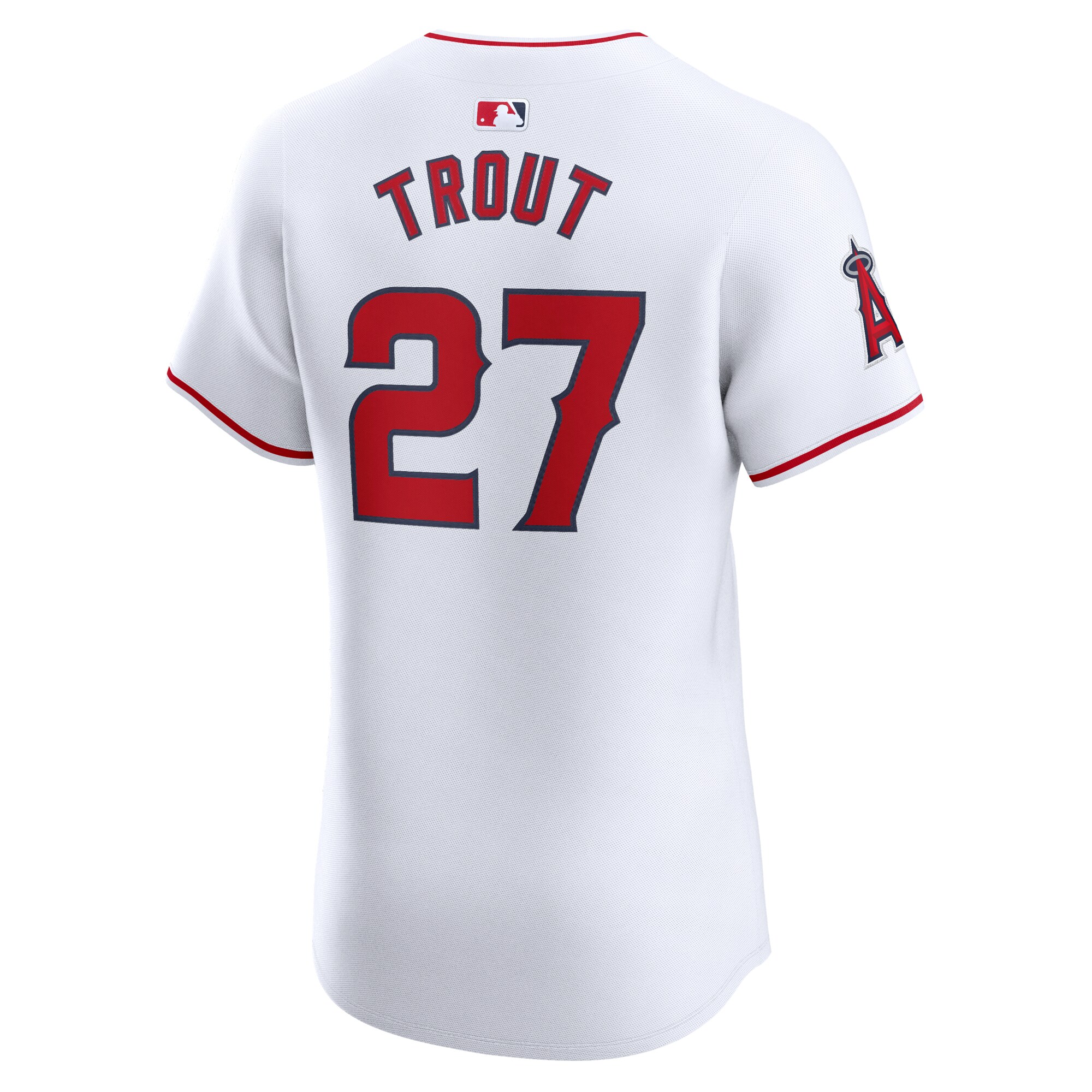 Mike Trout Los Angeles Angels  Home Elite Player Jersey - White