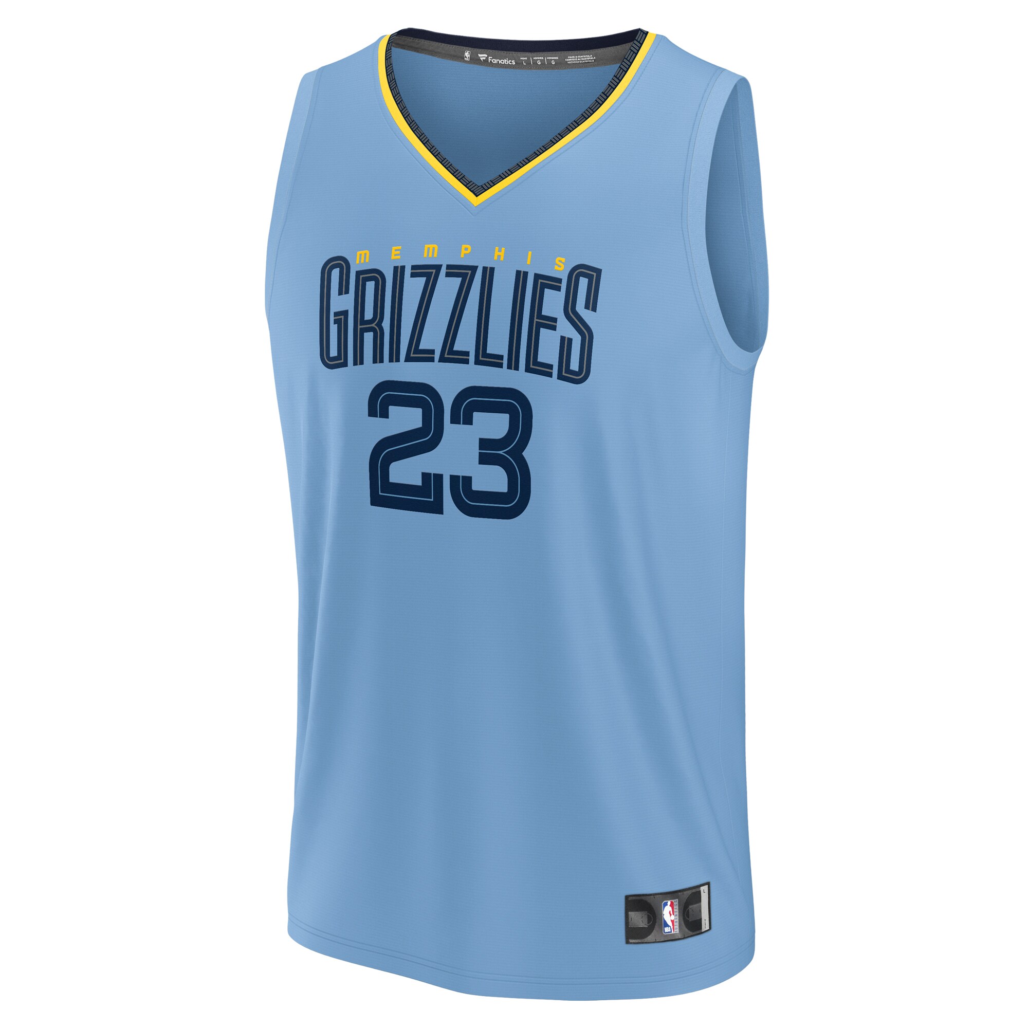 Derrick Rose Memphis Grizzlies Fanatics Youth Fast Break Player Jersey - Statement Edition - Light Blue