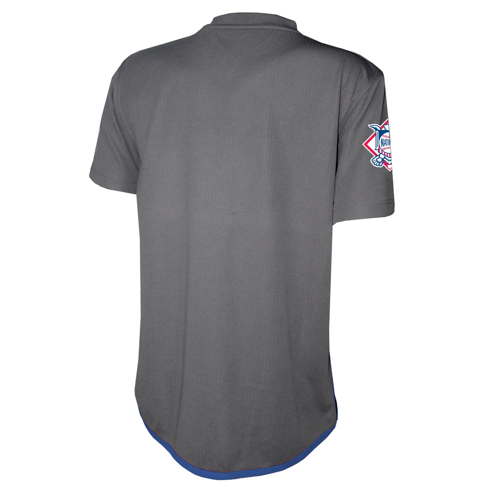New York Yankees Stitches  Team V-Neck Jersey - Charcoal