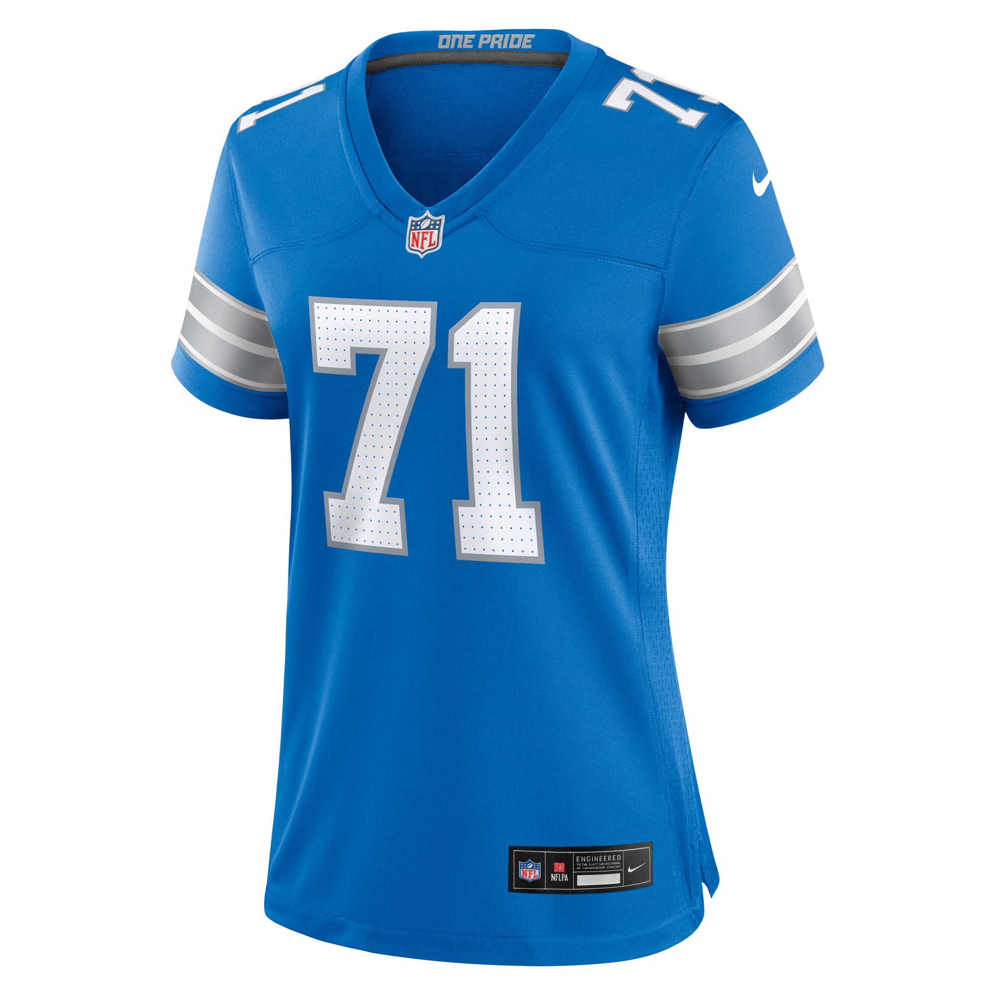 Kevin Zeitler Detroit Lions  Women's Game Jersey -  Blue