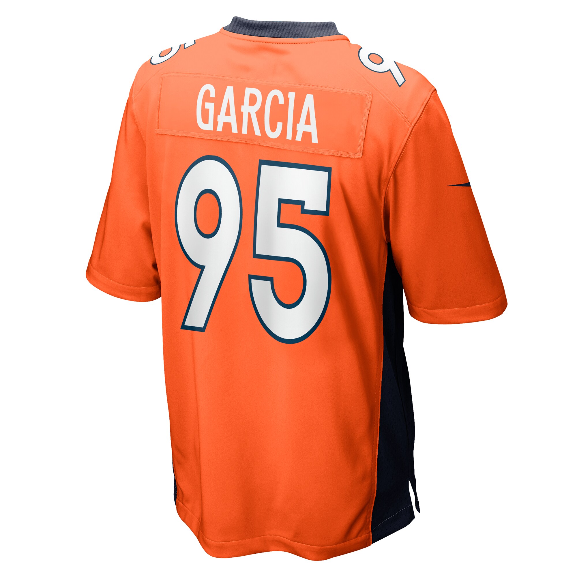 Elijah Garcia Denver Broncos  Team Game Jersey -  Orange