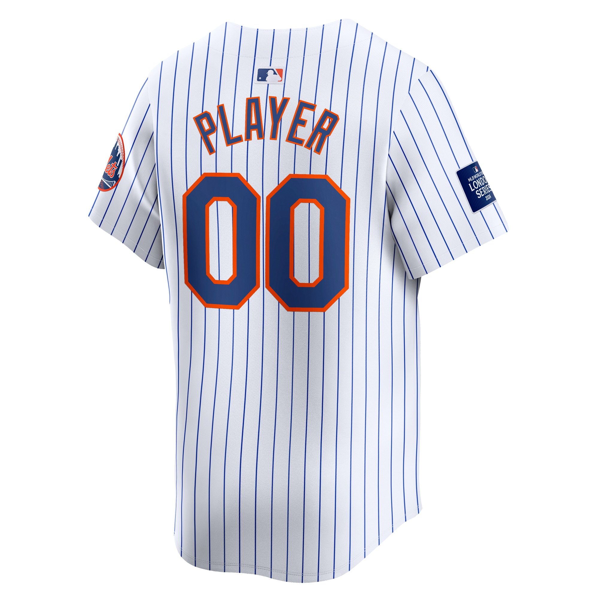 New York Mets  2024 MLB World Tour London Series Home Pick-A-Player Limited Jersey\u00c2\u00a0\u00e2\u20ac\u201c White