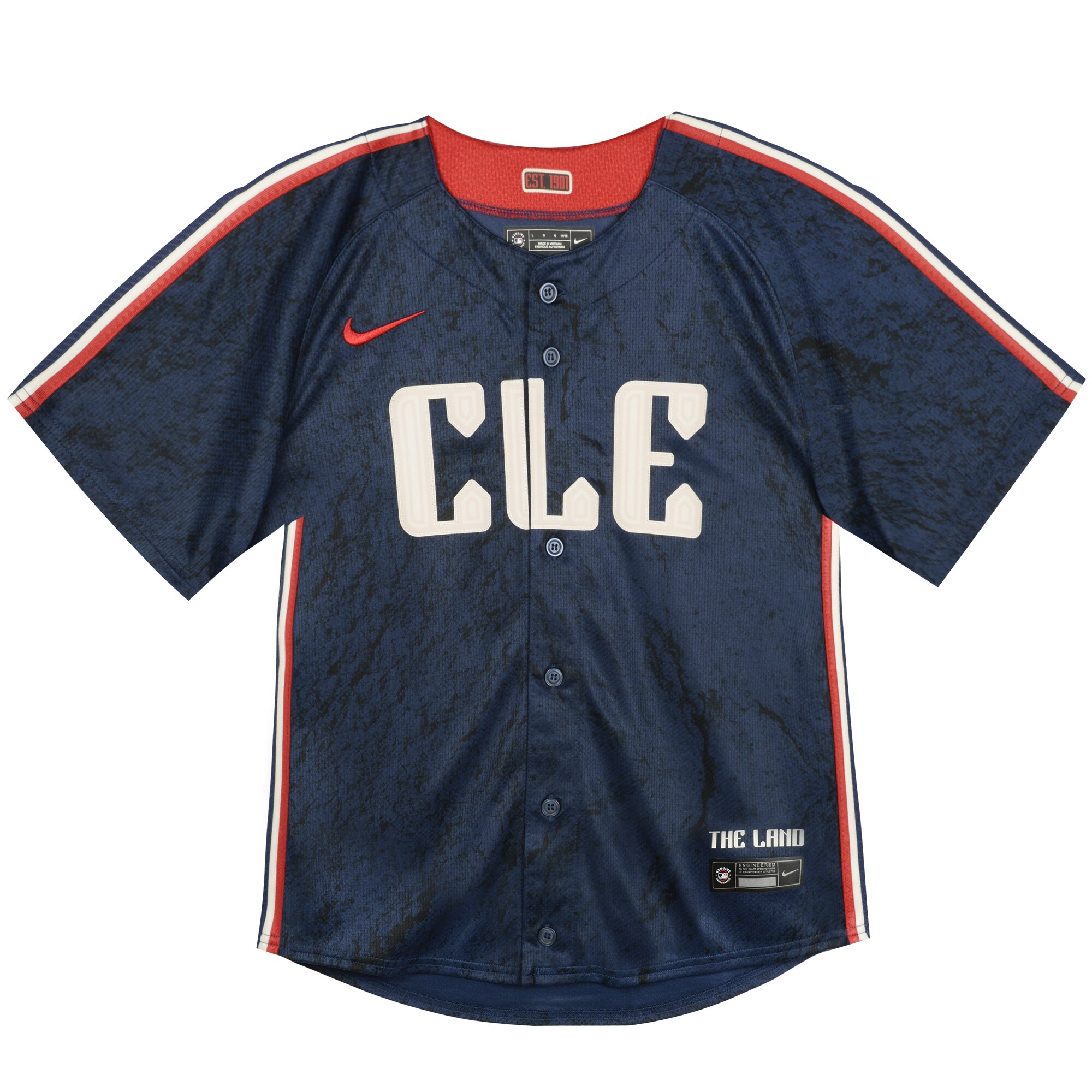 Jose Ramirez Cleveland Guardians  Toddler 2024 City Connect Limited Jersey - Navy