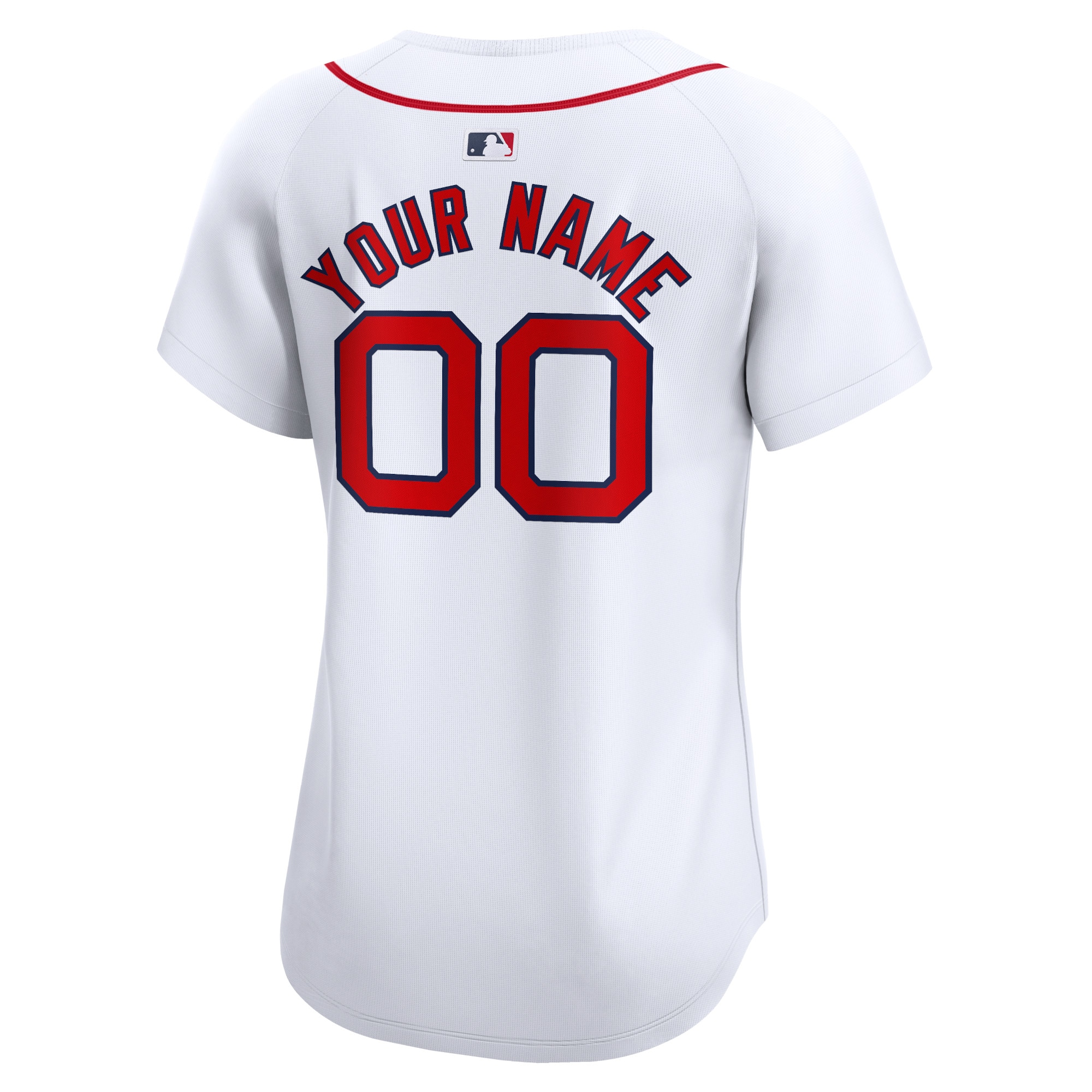 Boston Red Sox  Women's Home Limited Custom Jersey - White