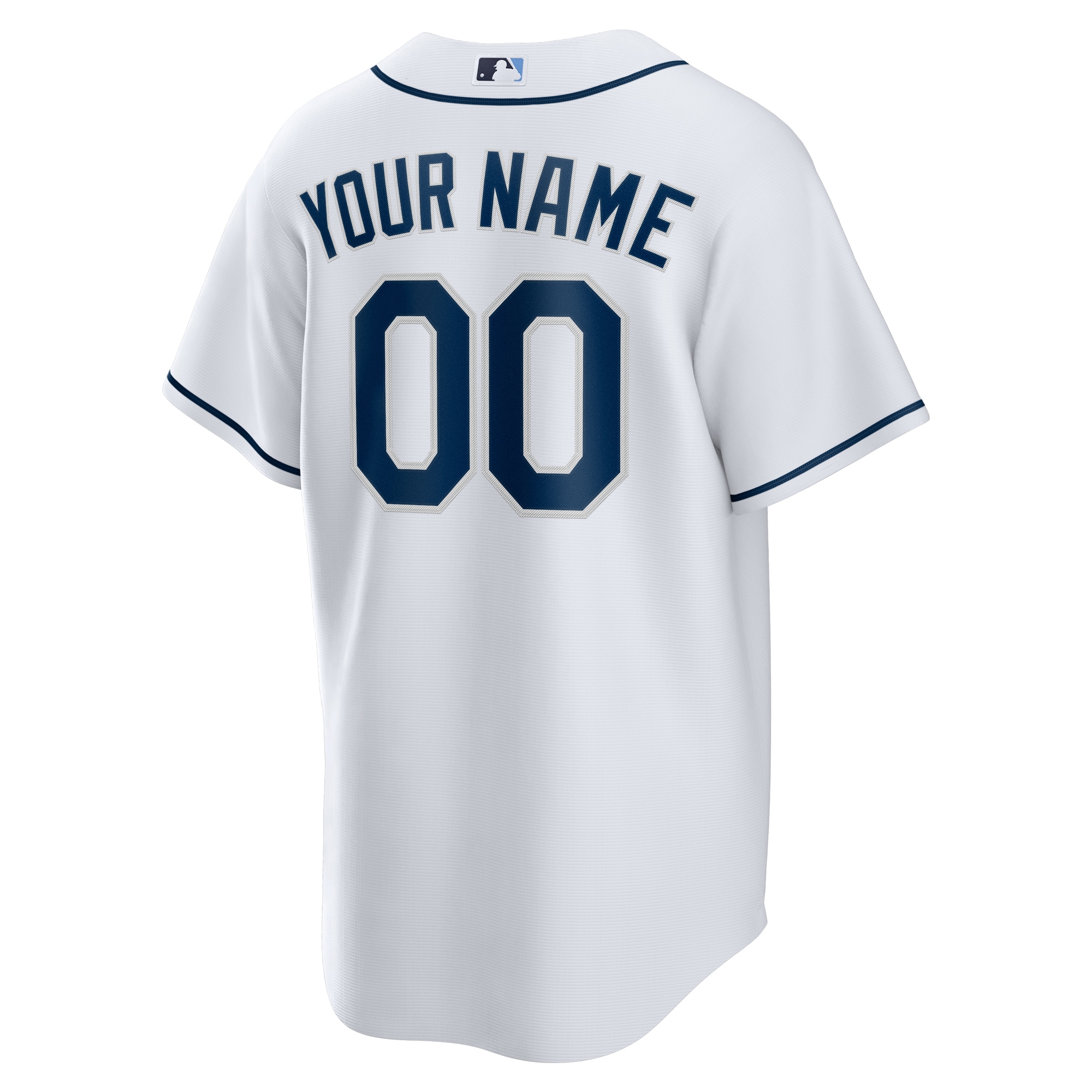 Tampa Bay Rays  Home Replica Custom Jersey - White