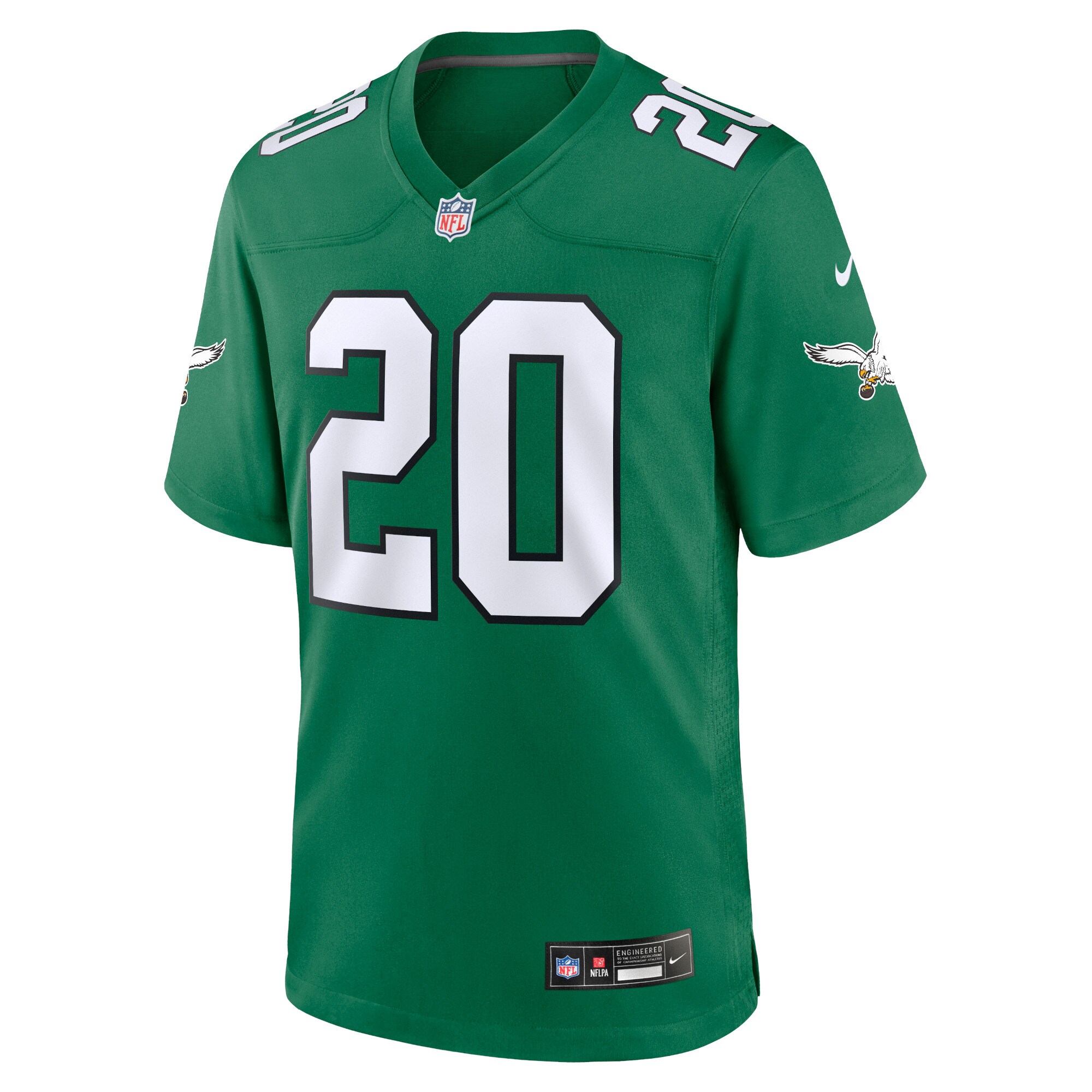 Brian Dawkins Philadelphia Eagles  Alternate Retired Player Game Jersey - Kelly Green