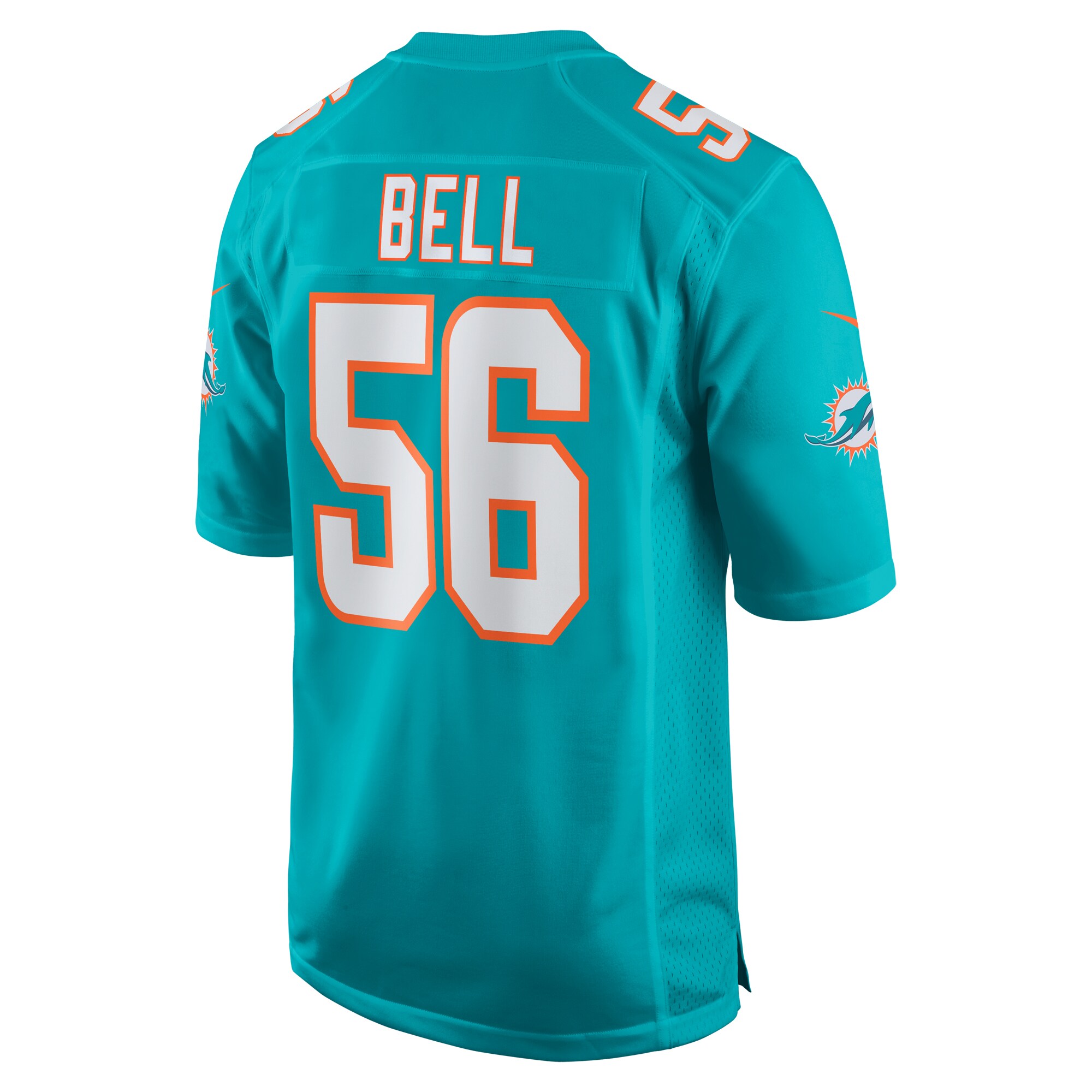 Quinton Bell Miami Dolphins   Game Jersey -  Aqua