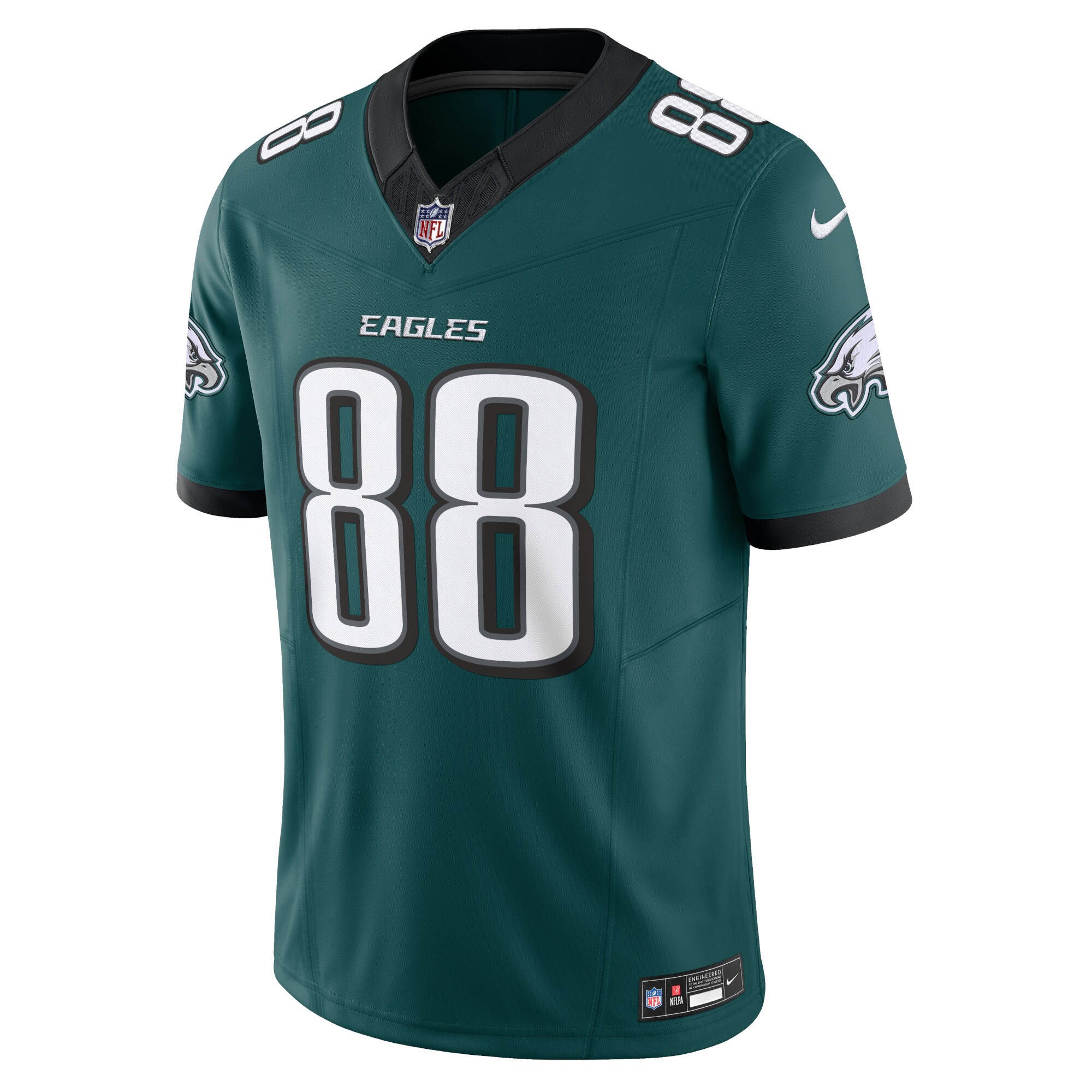 Dallas Goedert Philadelphia Eagles  Vapor F.U.S.E. Limited Jersey - Midnight Green