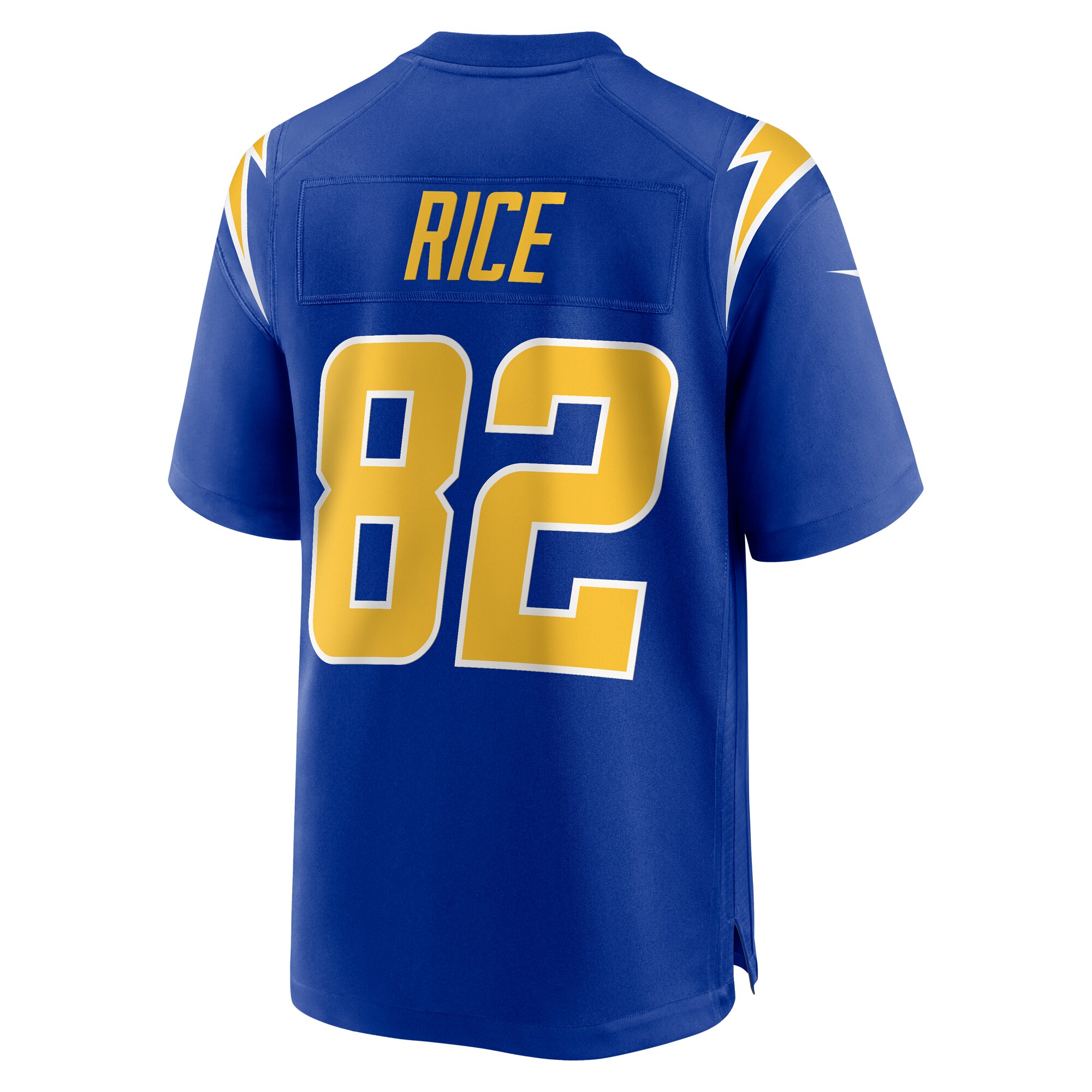 Brenden Rice Los Angeles Chargers  2024 NFL Draft 2nd Alternate Game Player Jersey - Royal