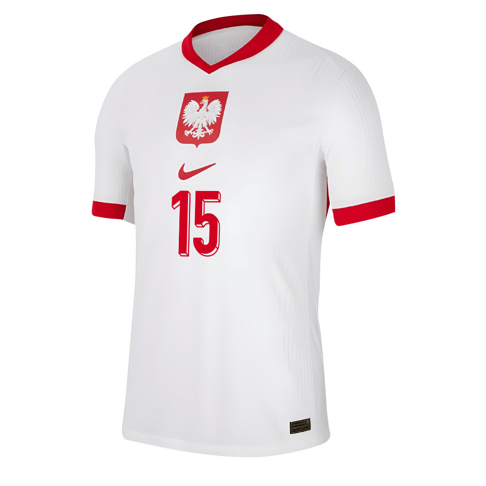 Adam Buksa 15 Poland National Team 2024/25 Home Men Jersey - White
