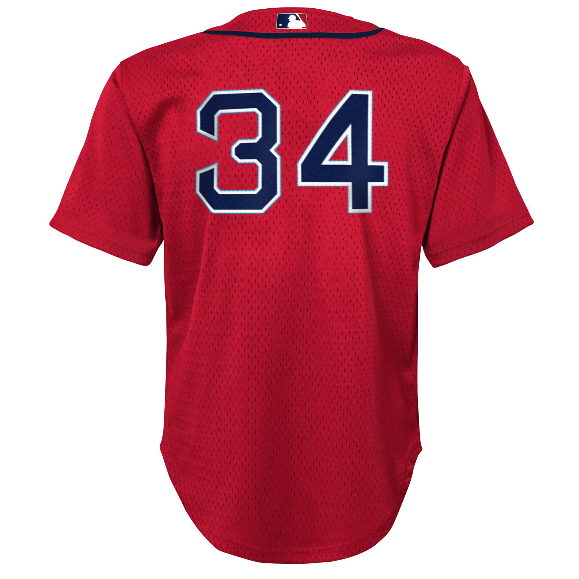 David Ortiz Boston Red Sox Mitchell & Ness Preschool Cooperstown Collection\u00c2\u00a0Mesh Batting Practice Jersey - Red