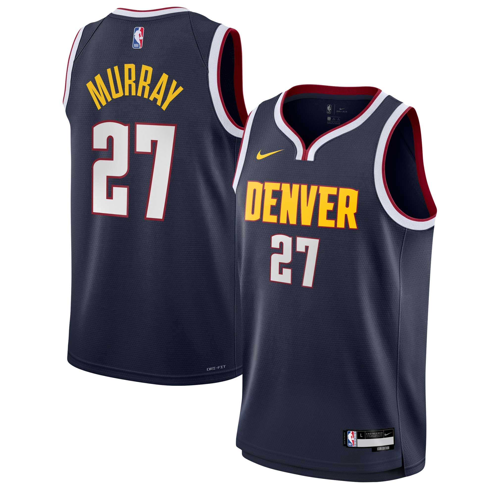 Jamal Murray Denver Nuggets  Youth Swingman Jersey - Icon Edition - Navy