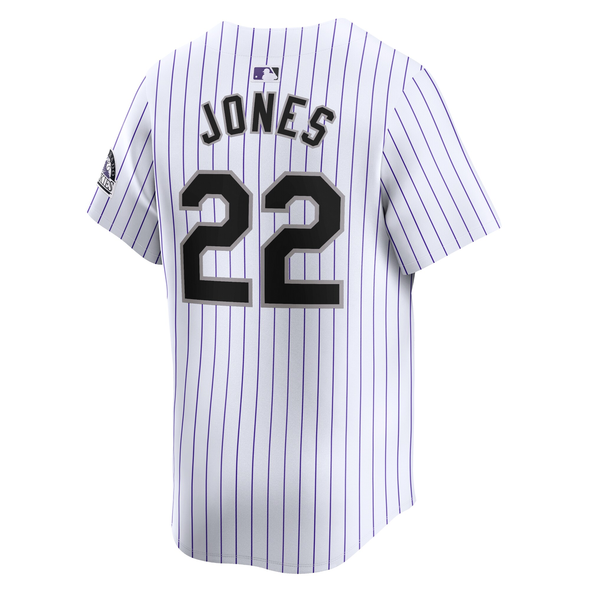 Nolan Jones Colorado Rockies  Home Limited Player Jersey - White