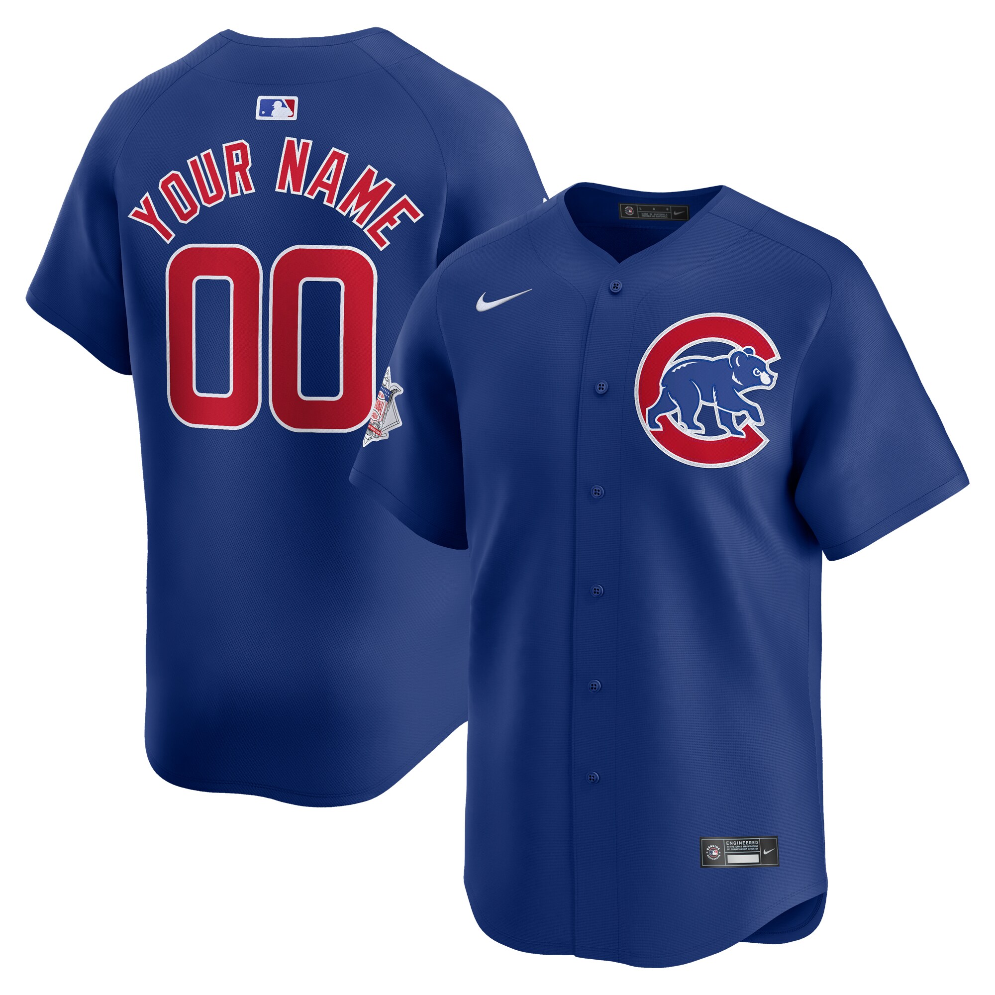 Chicago Cubs   Alternate Limited Custom Jersey\u00c2\u00a0\u00e2\u20ac\u201c Royal