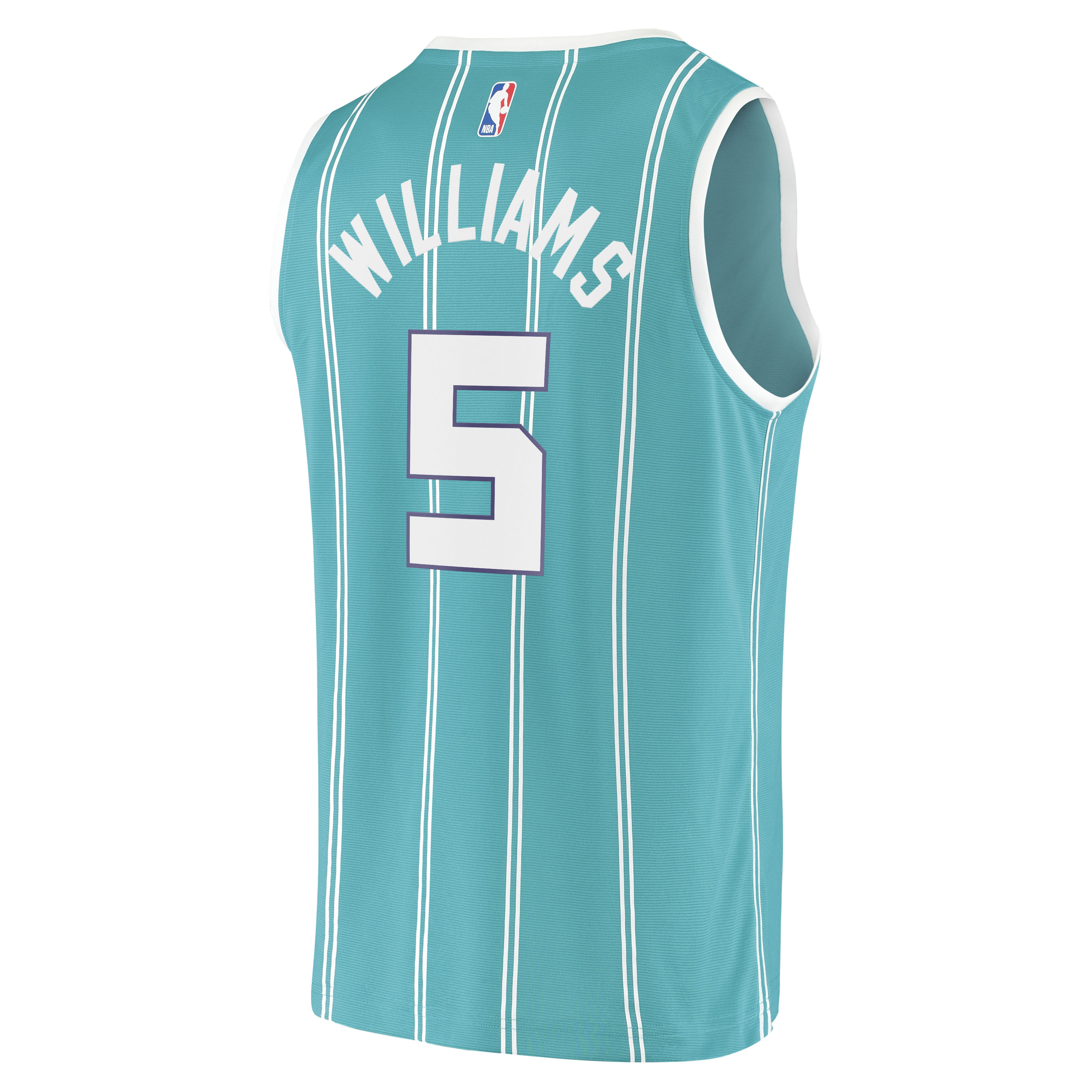 Mark Williams Charlotte Hornets Fanatics Fast Break Replica Player Jersey - Icon Edition - Teal