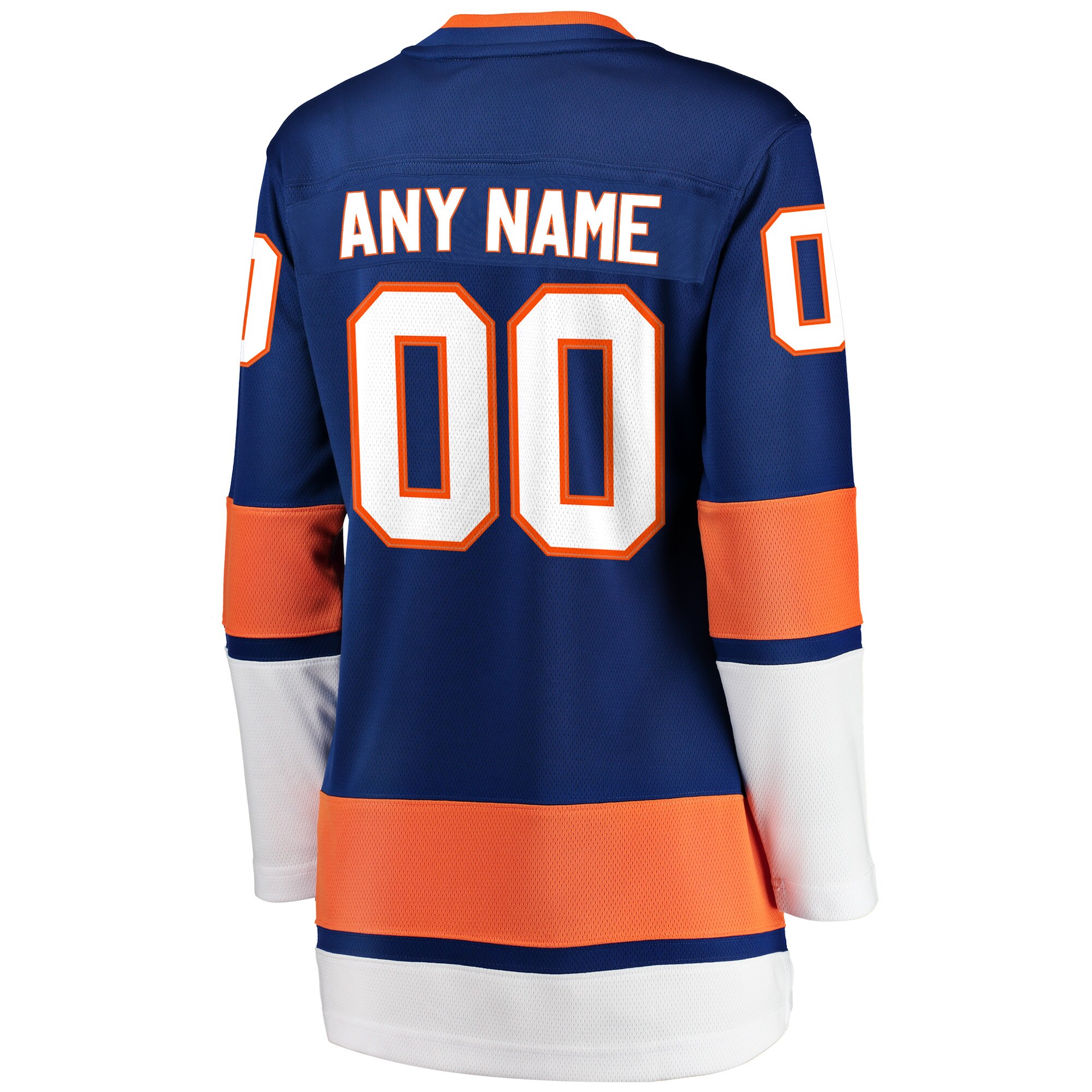 New York Islanders Fanatics Women's Home Breakaway Custom Jersey - Blue