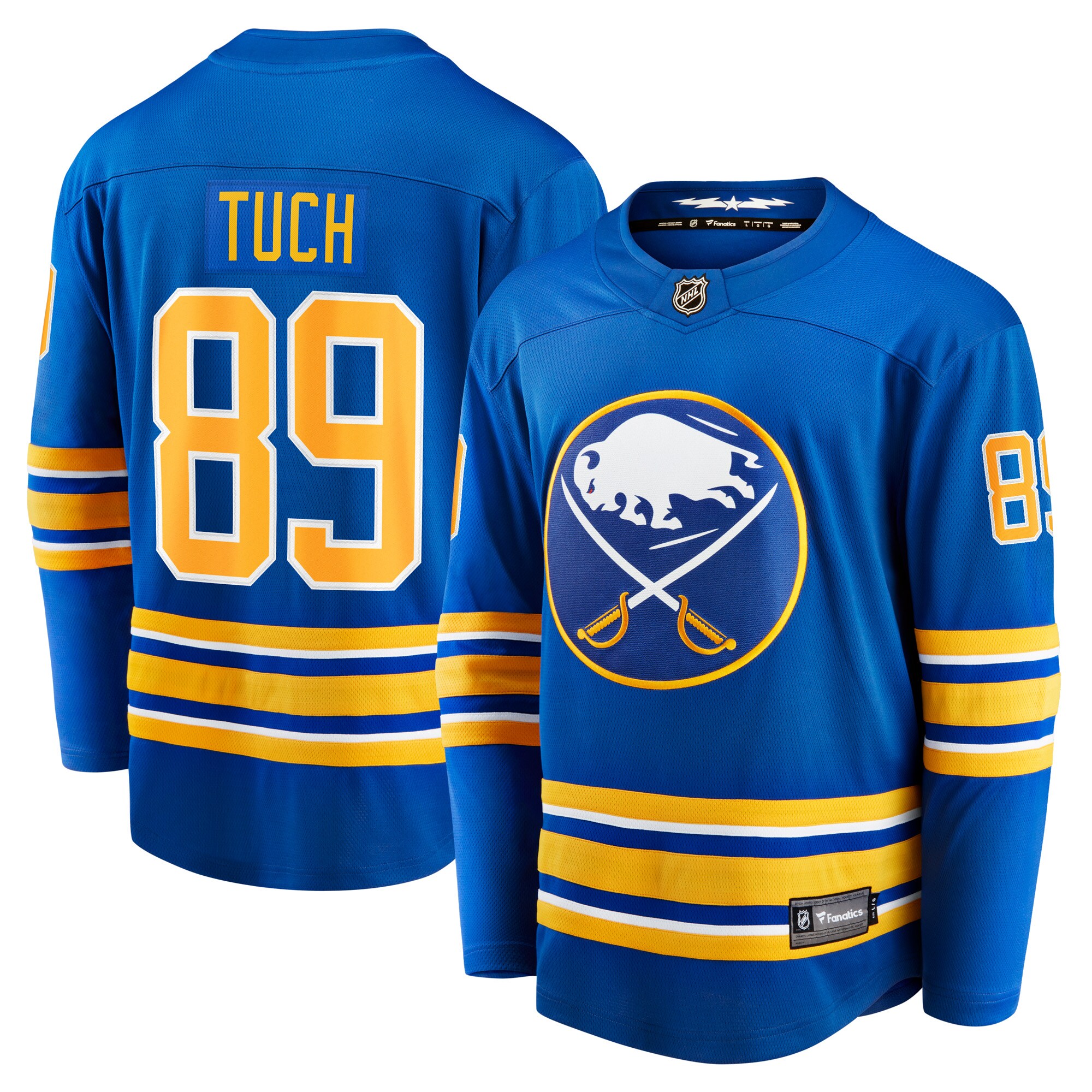 Alex Tuch Buffalo Sabres Fanatics Home Breakaway Player Jersey - Royal