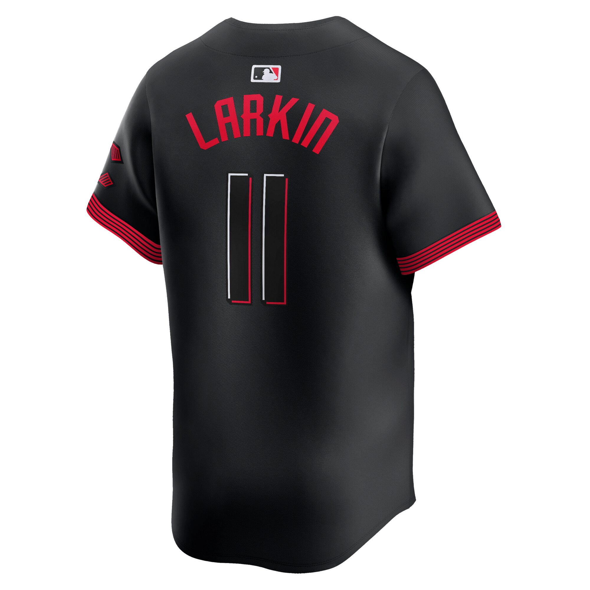 Barry Larkin Cincinnati Reds  City Connect Limited Player Jersey - Black