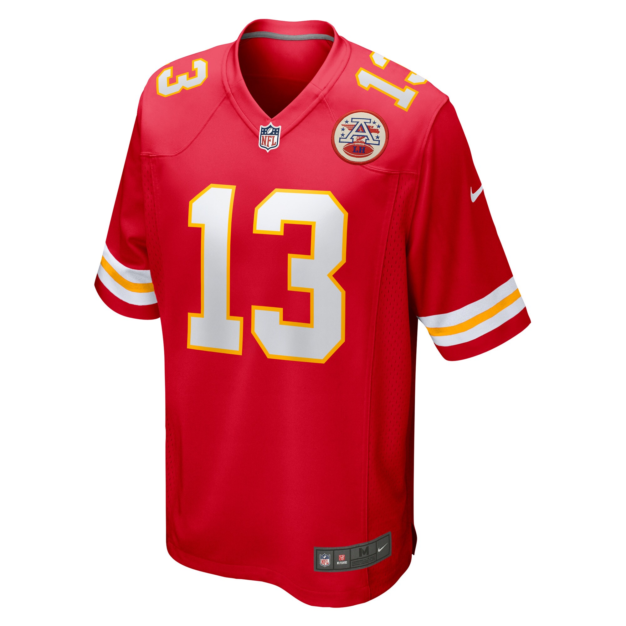 Nazeeh Johnson Kansas City Chiefs  Game Player Jersey - Red