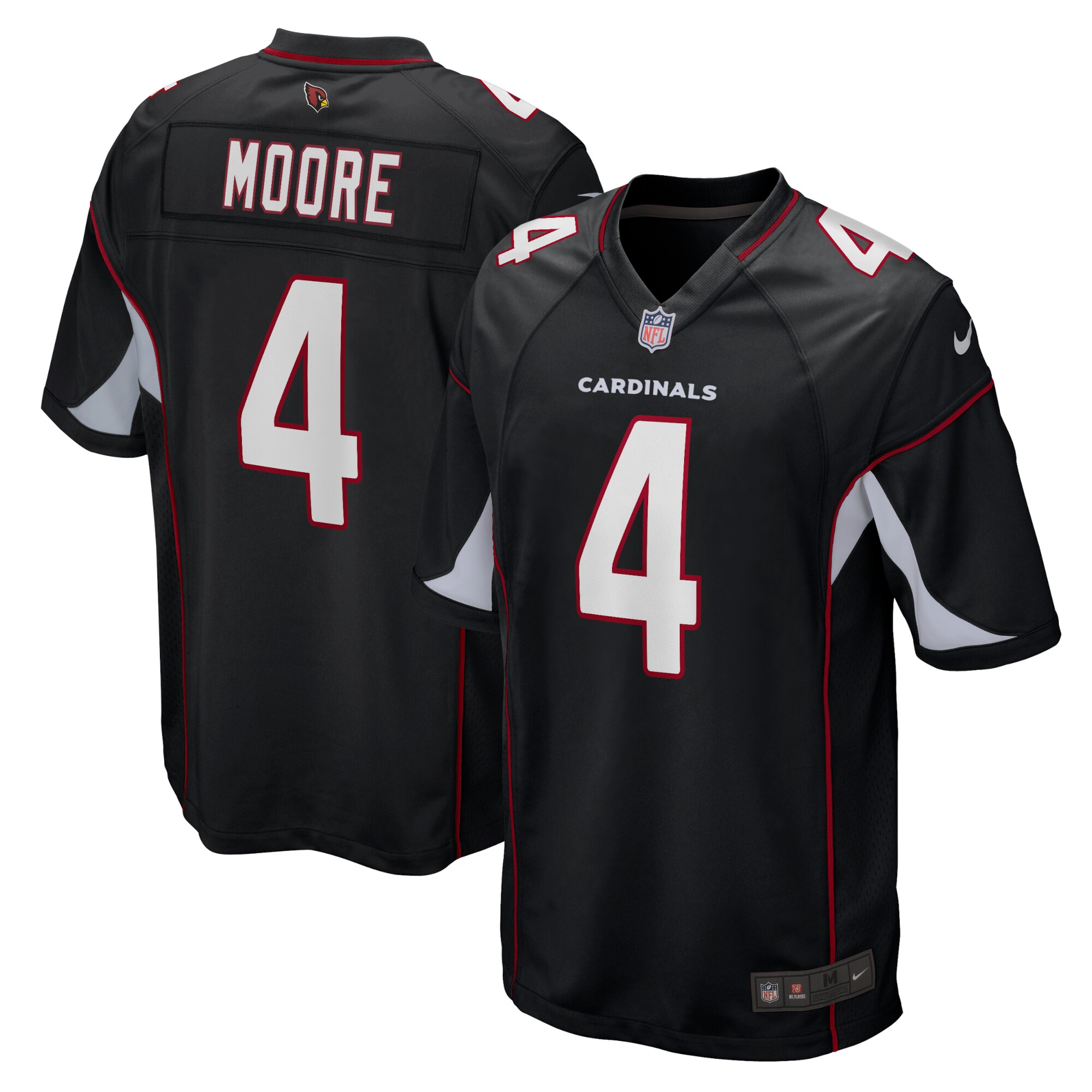 Rondale Moore Arizona Cardinals  Game Jersey - Black