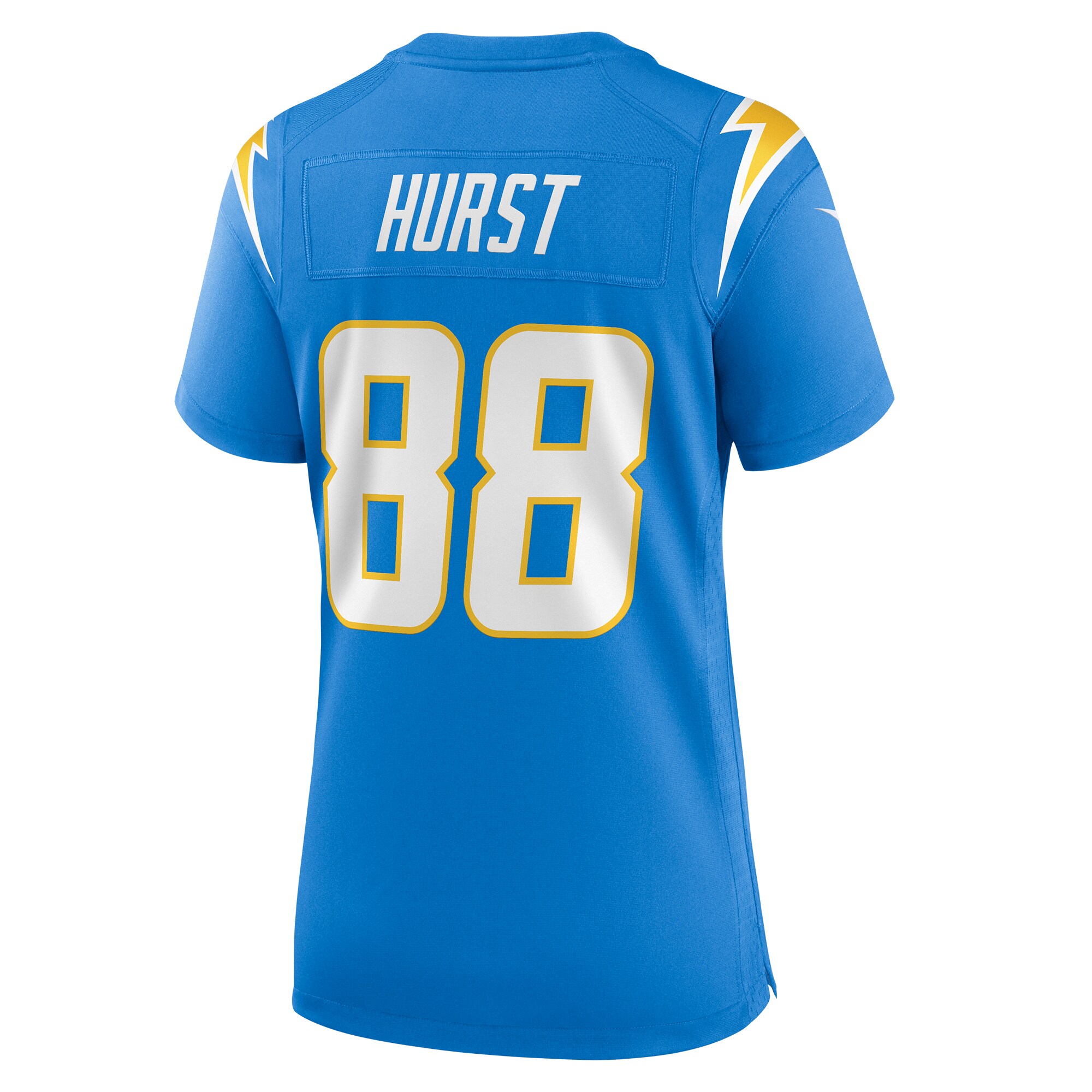 Hayden Hurst Los Angeles Chargers  Women's  Game Jersey -  Powder Blue