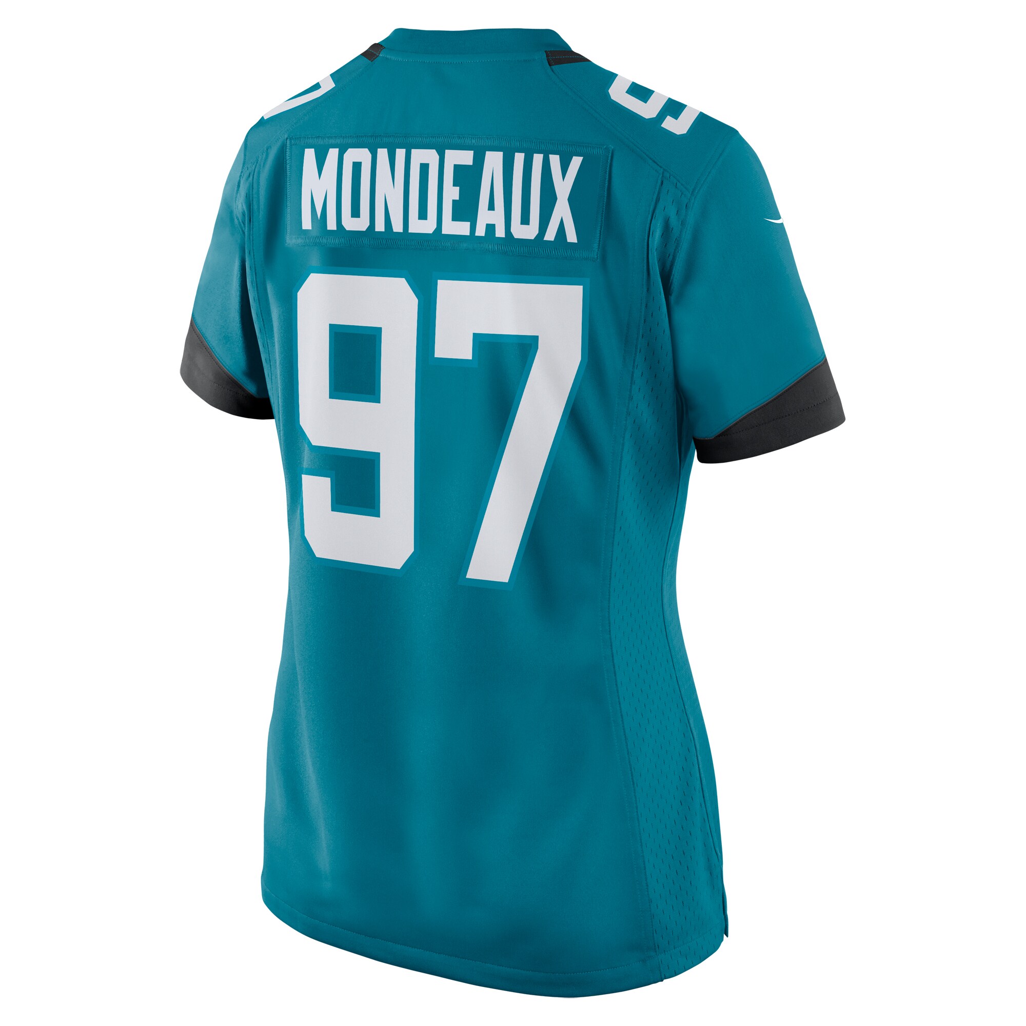 Henry Mondeaux Jacksonville Jaguars  Women's  Game Jersey -  Teal