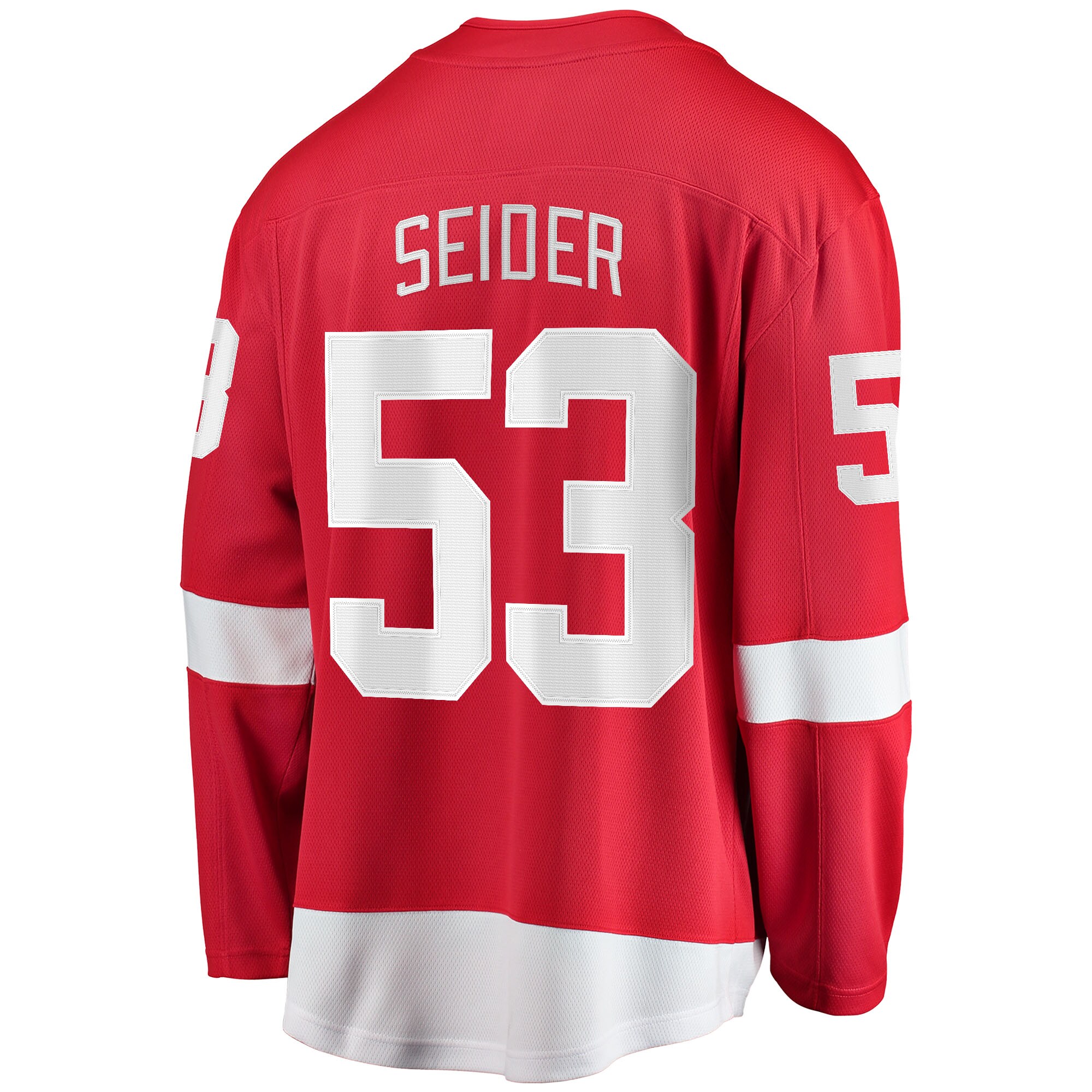 Moritz Seider Detroit Red Wings Fanatics Home Breakaway Player Jersey - Red