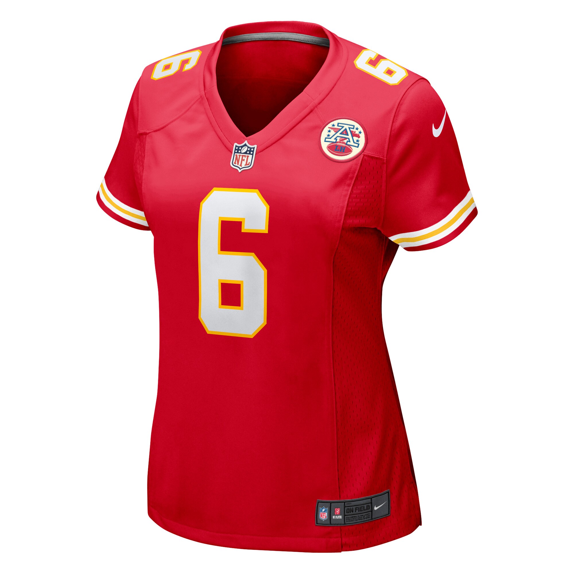 Bryan Cook Kansas City Chiefs  Women's Game Player Jersey - Red