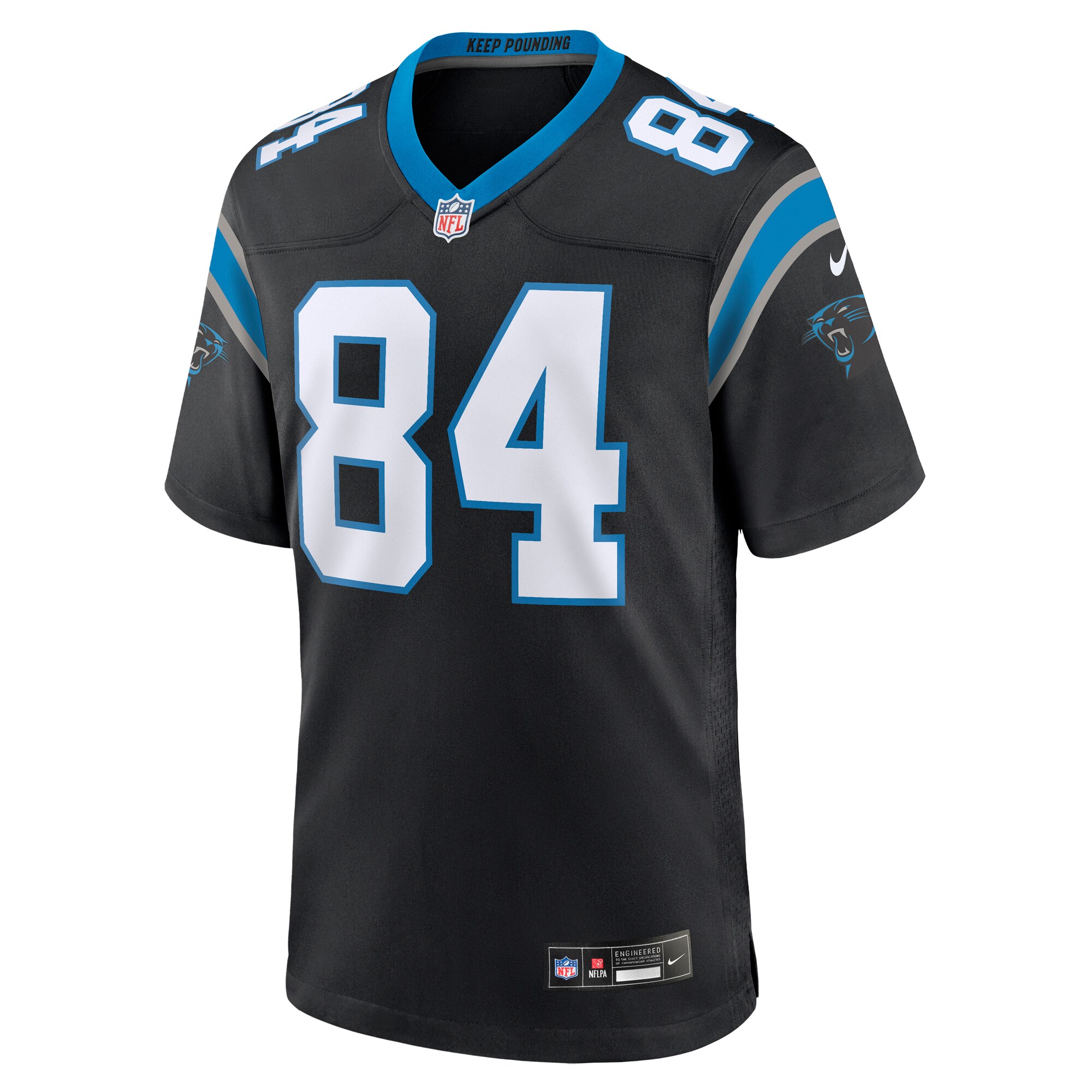 Stephen Sullivan Carolina Panthers  Team Game Jersey - Black