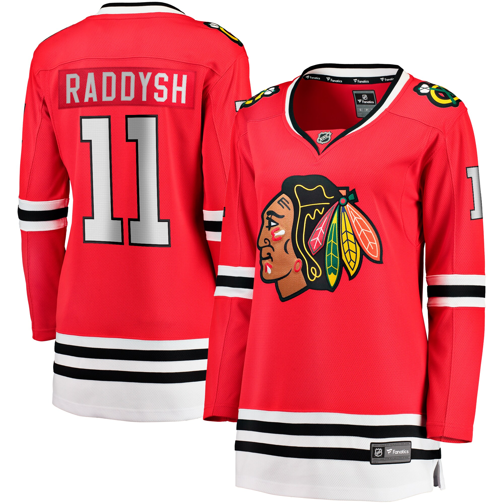 Taylor Raddysh Chicago Blackhawks Fanatics Women's Home Breakaway Player Jersey - Red