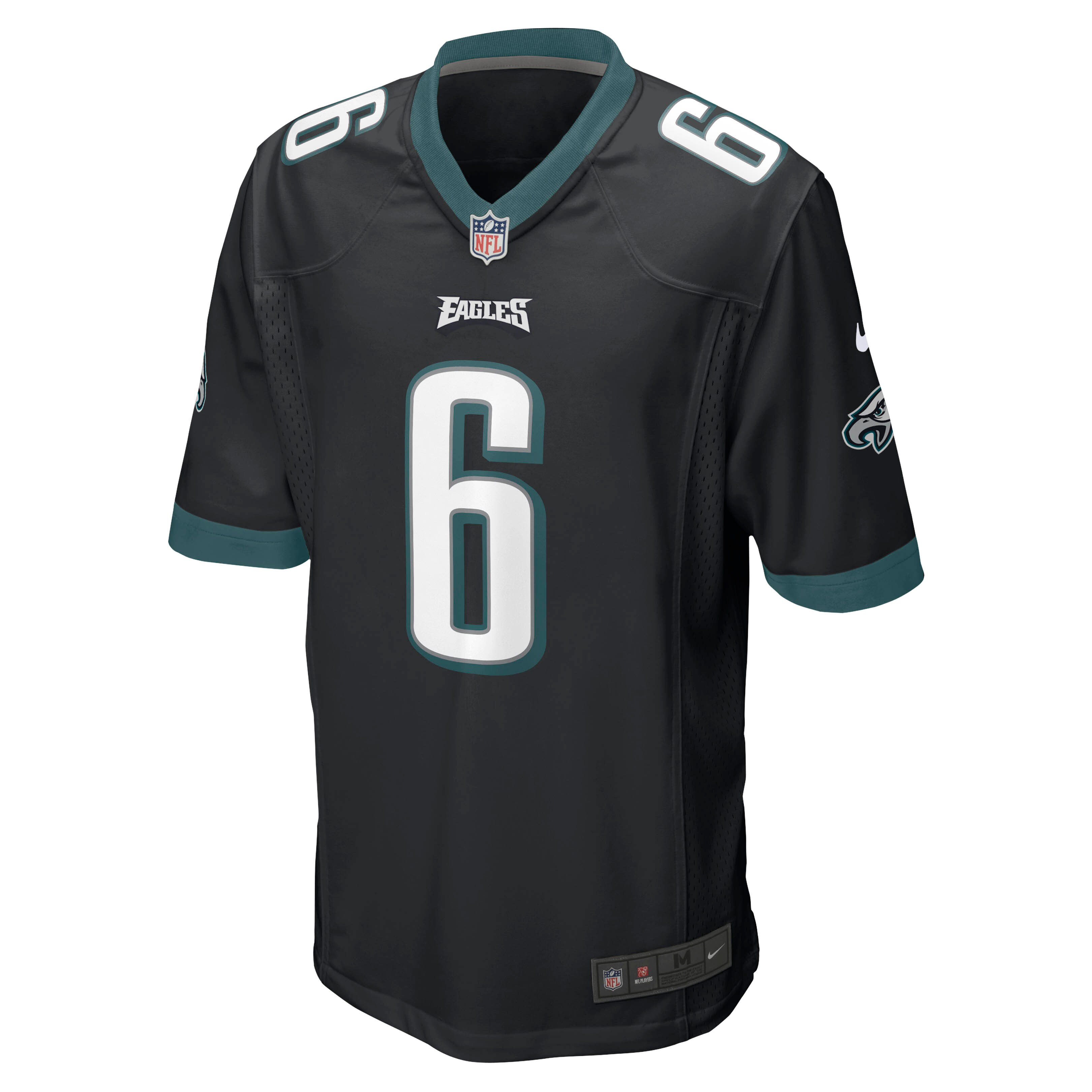 DeVonta Smith Philadelphia Eagles  Game Jersey - Black