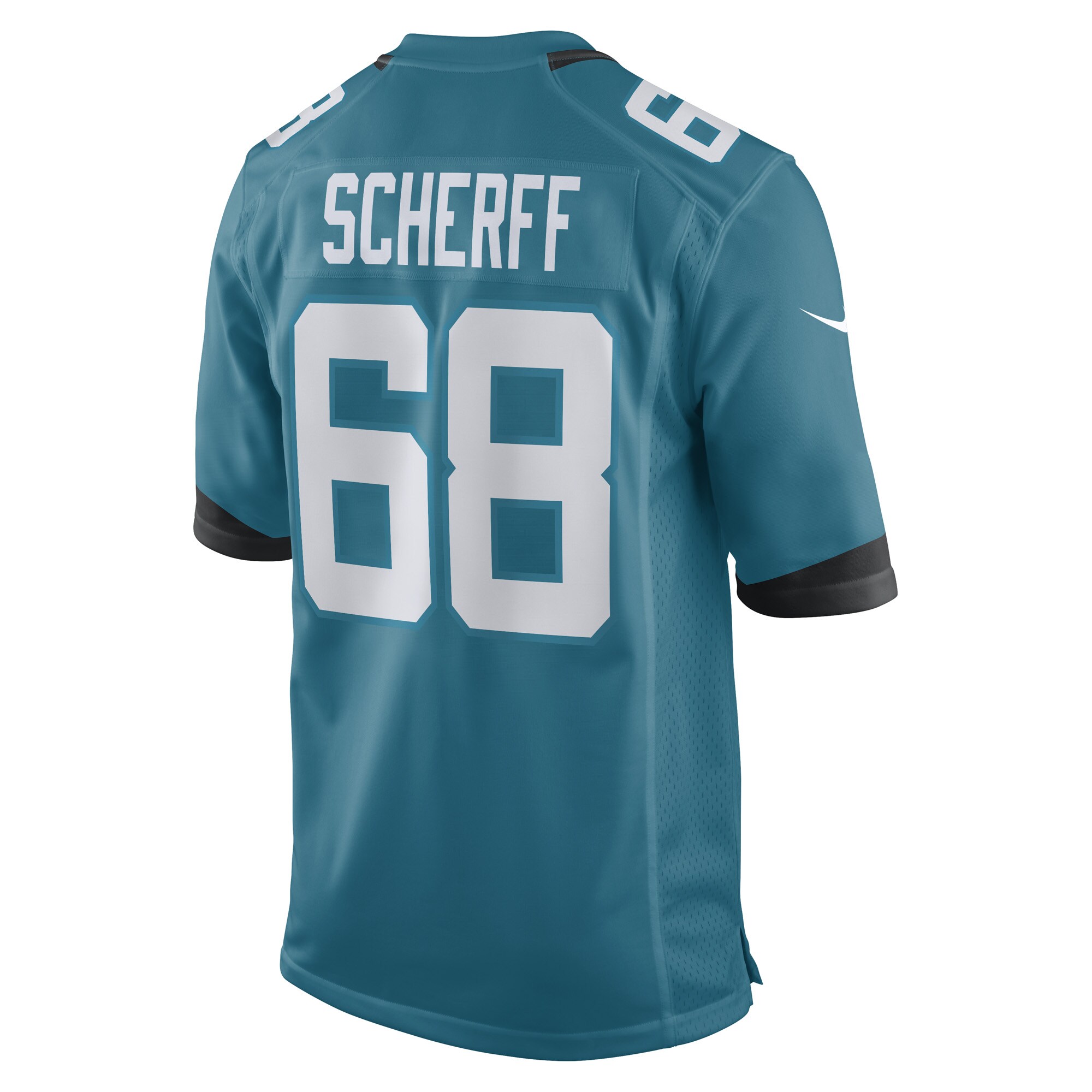 Brandon Scherff Jacksonville Jaguars  Game Player Jersey - Teal