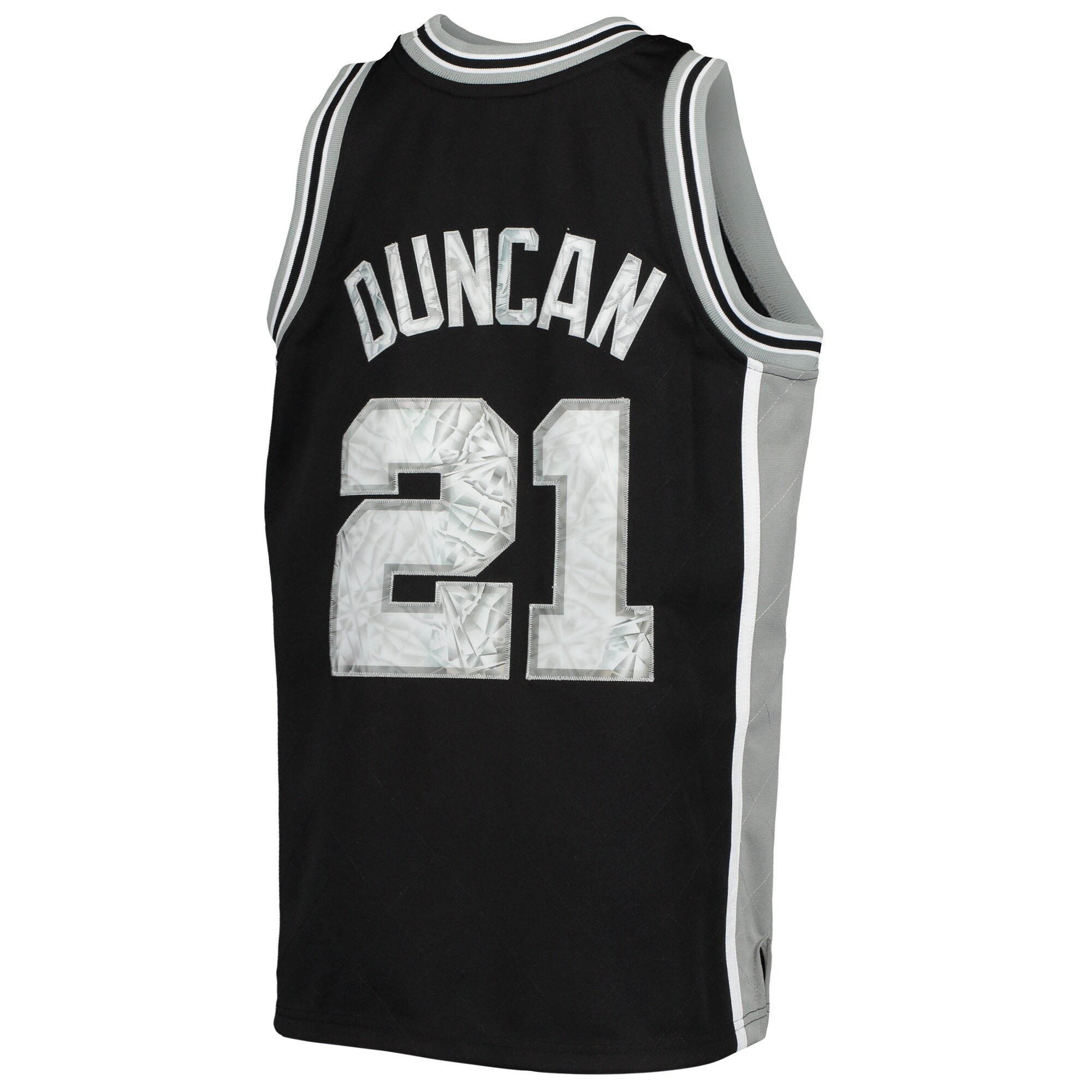 Tim Duncan San Antonio Spurs Mitchell & Ness Youth 1998\/99 Hardwood Classics 75th Anniversary Diamond Jersey