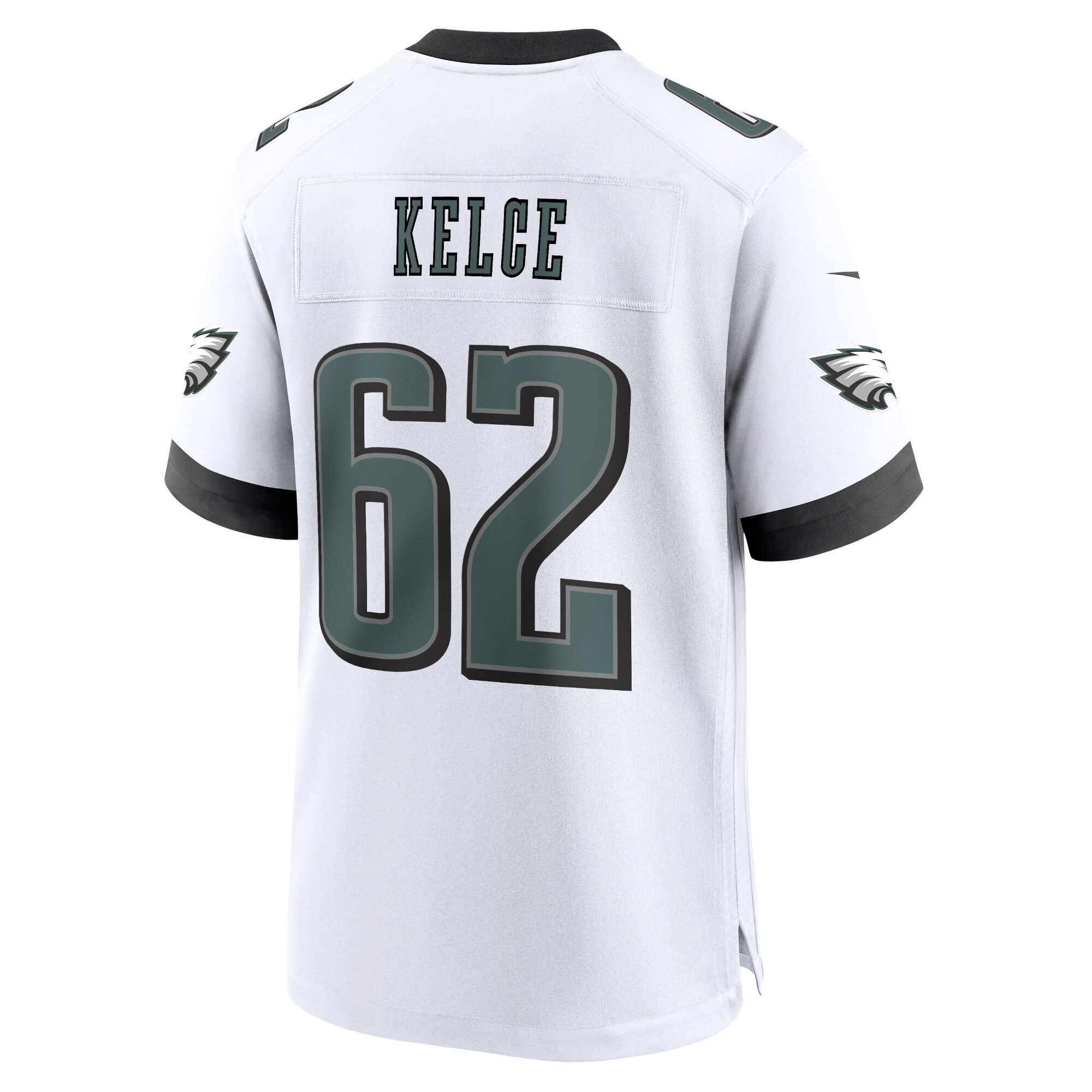 Jason Kelce Philadelphia Eagles  White Game Jersey - White