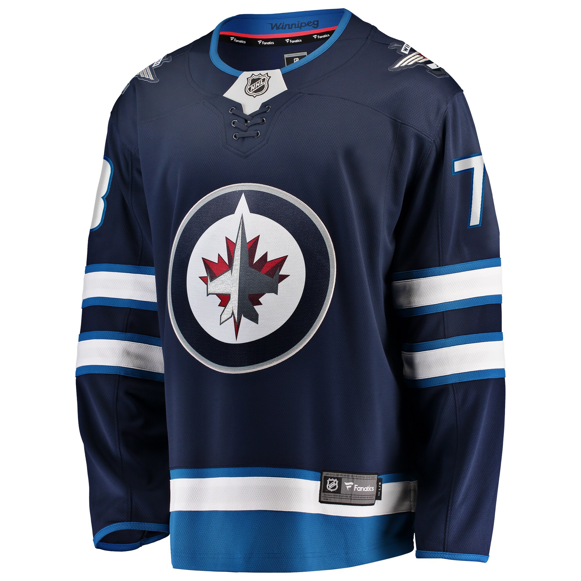 Tyler Toffoli Winnipeg Jets Fanatics Home Premier\u00c2\u00a0Breakaway Player Jersey - Blue