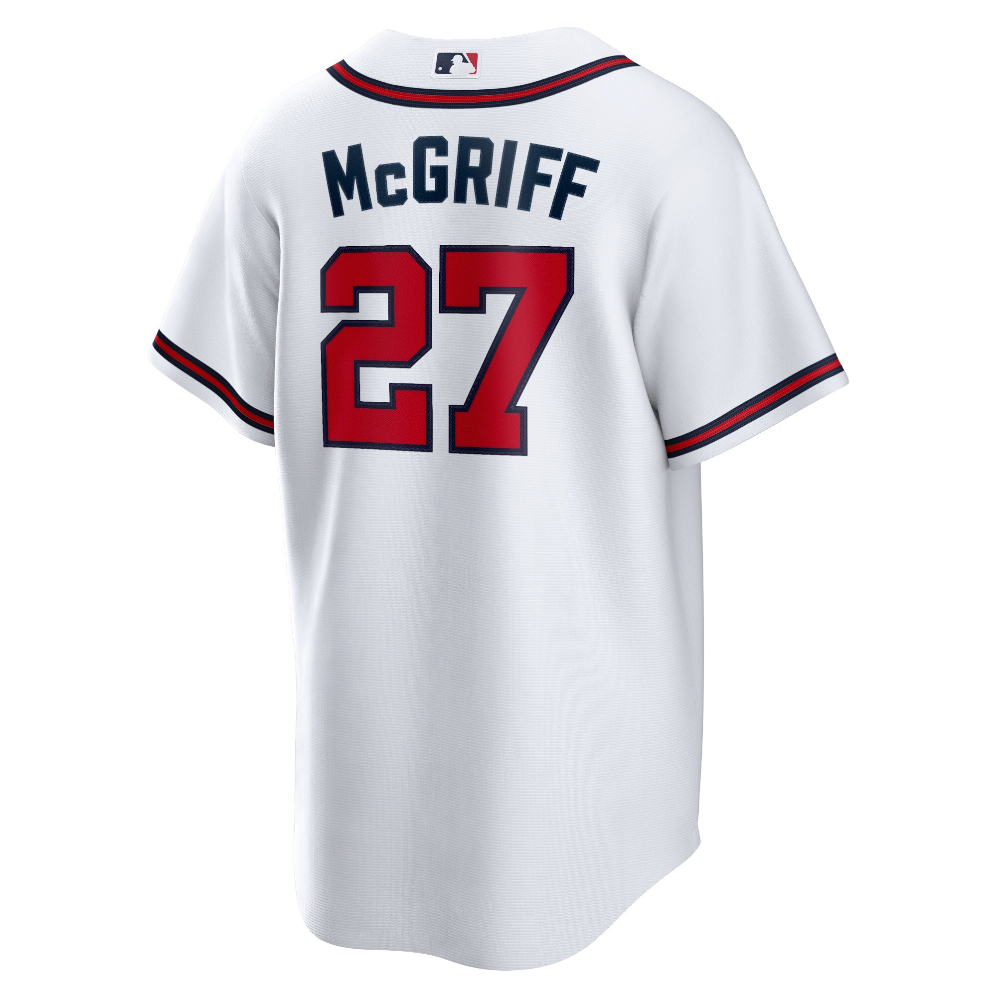 Fred McGriff Atlanta Braves  2023 Hall of Fame Inline Replica Jersey - White