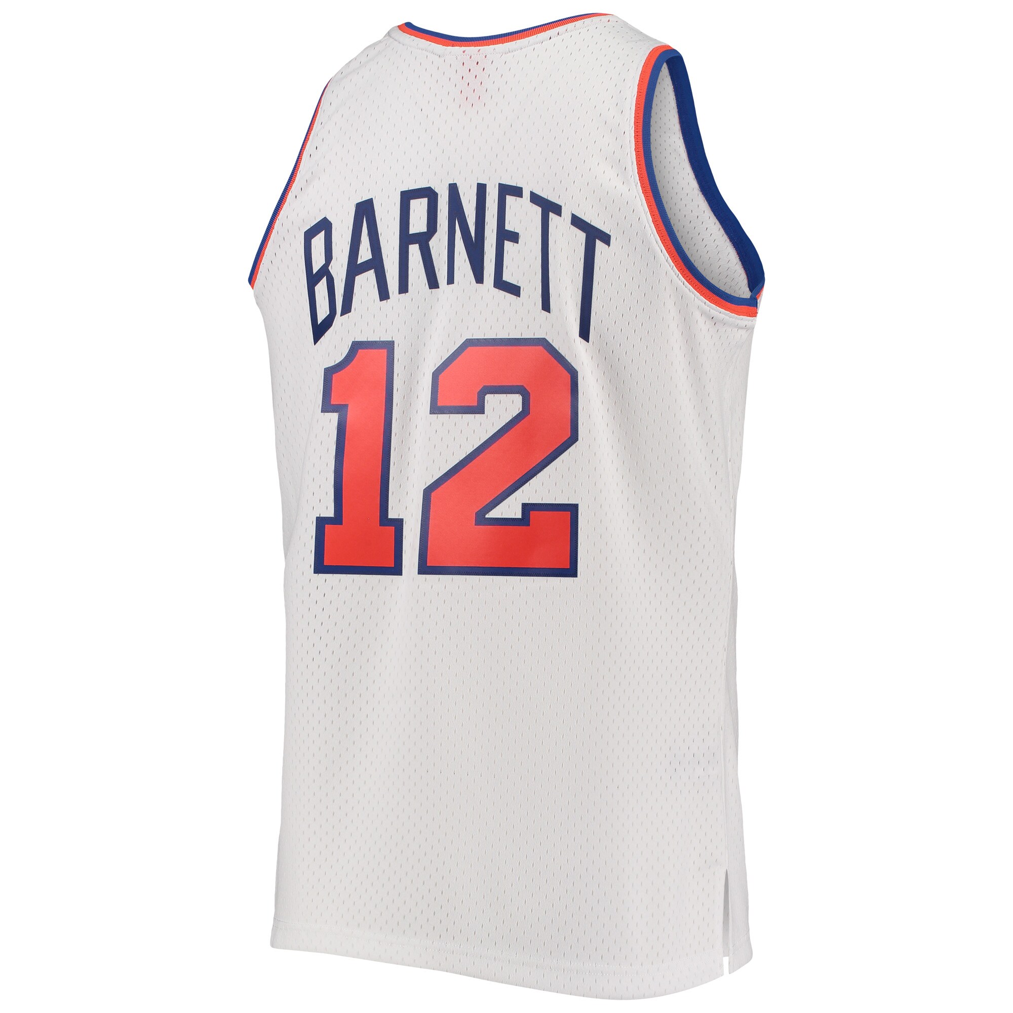 Dick Barnett New York Knicks Mitchell & Ness 1969\/70 Hardwood Classics Swingman Jersey - White