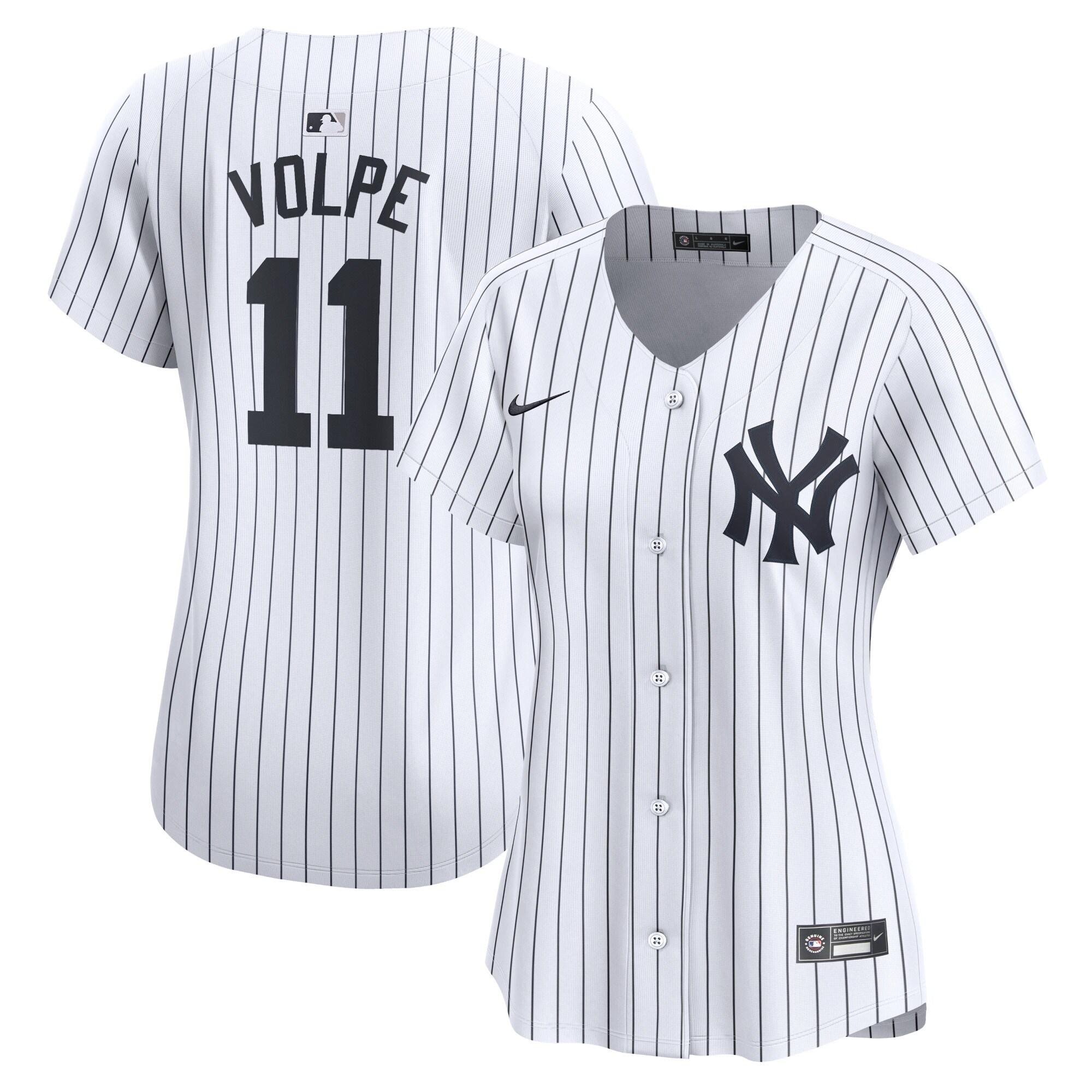 Anthony Volpe New York Yankees  Women's Home Limited Player Jersey - White
