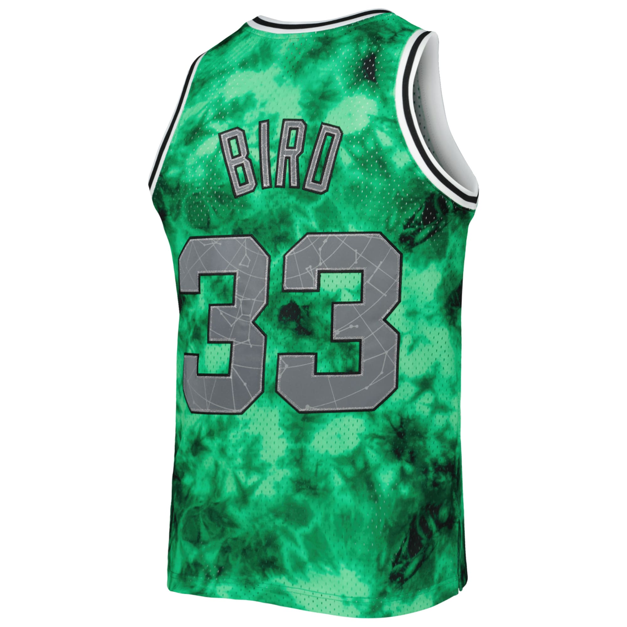 Larry Bird Boston Celtics Mitchell & Ness 1985\/86 Galaxy Swingman Jersey - Kelly Green