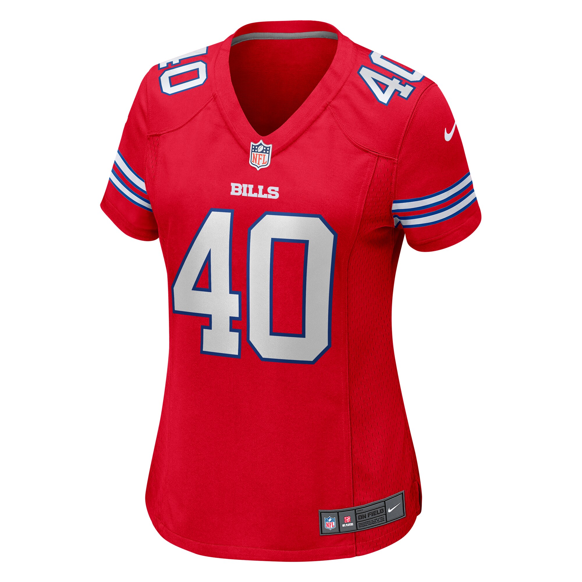 Von Miller Buffalo Bills  Women's Player Jersey - Red