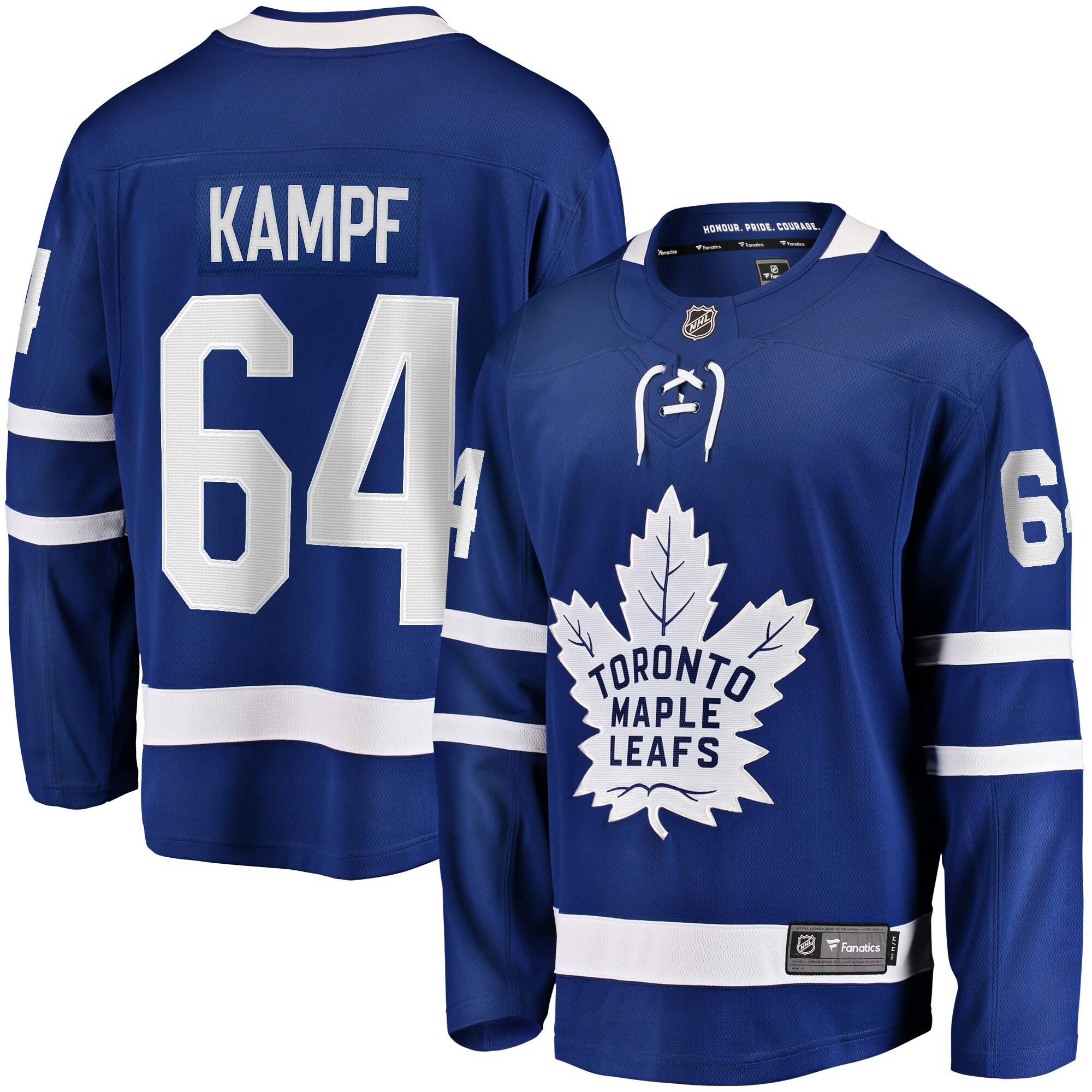 David Kampf Toronto Maple Leafs Fanatics Home Premier Breakaway Player Jersey - Blue