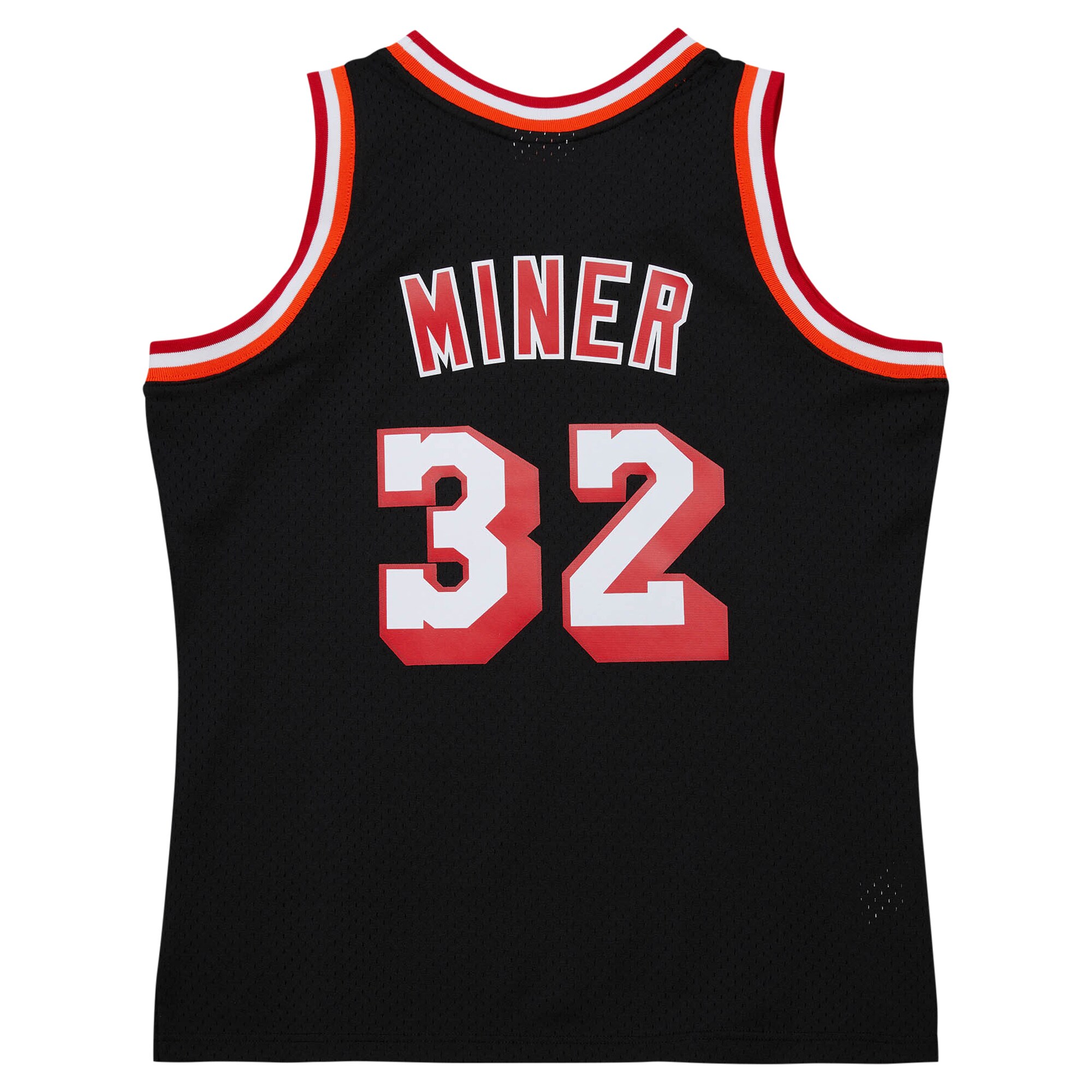 Harold Miner Miami Heat Mitchell & Ness  1992\/93 Hardwood Classics Swingman Throwback Jersey - Black