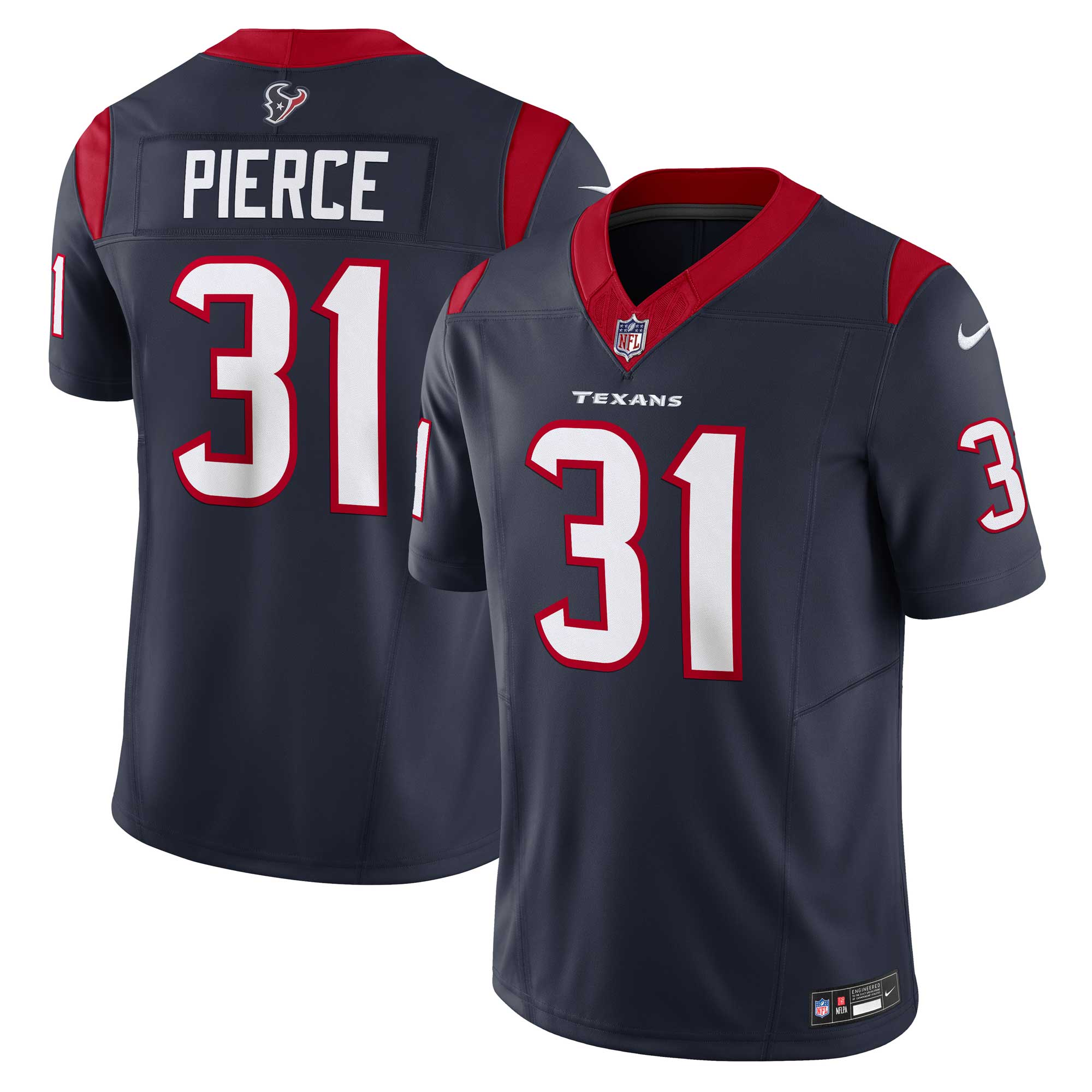 Dameon Pierce Houston Texans  Vapor F.U.S.E. Limited Jersey - Navy
