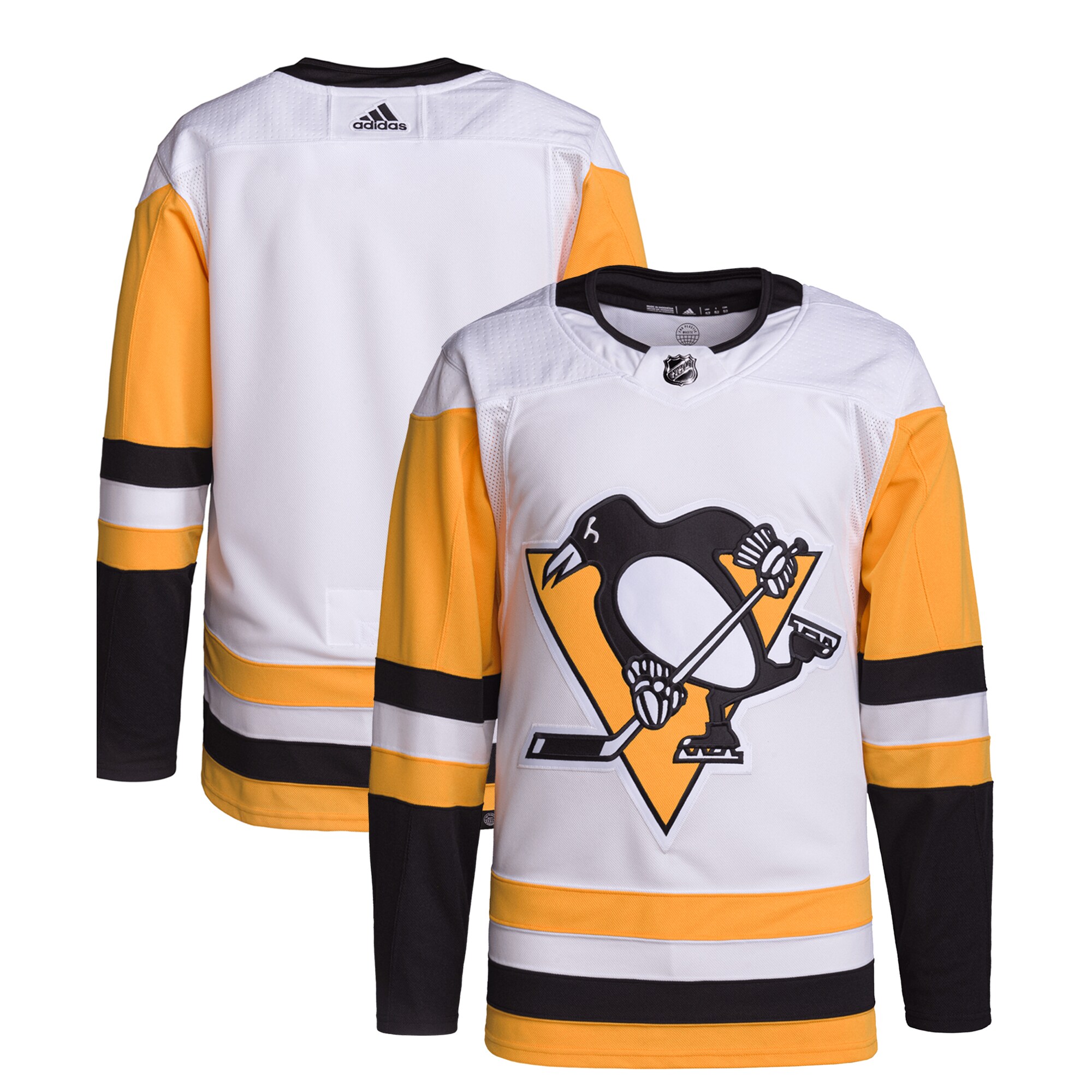 Pittsburgh Penguins adidas Away Primegreen Authentic Jersey\u00c2\u00a0\u00e2\u20ac\u201c White