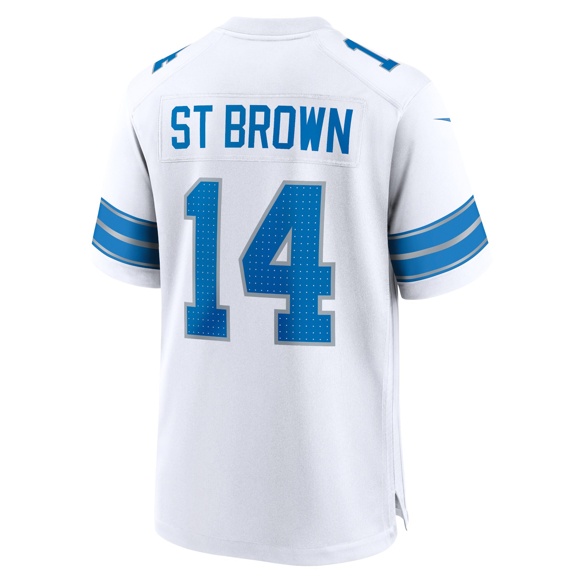 Amon-Ra St. Brown Detroit Lions  Game Jersey - White