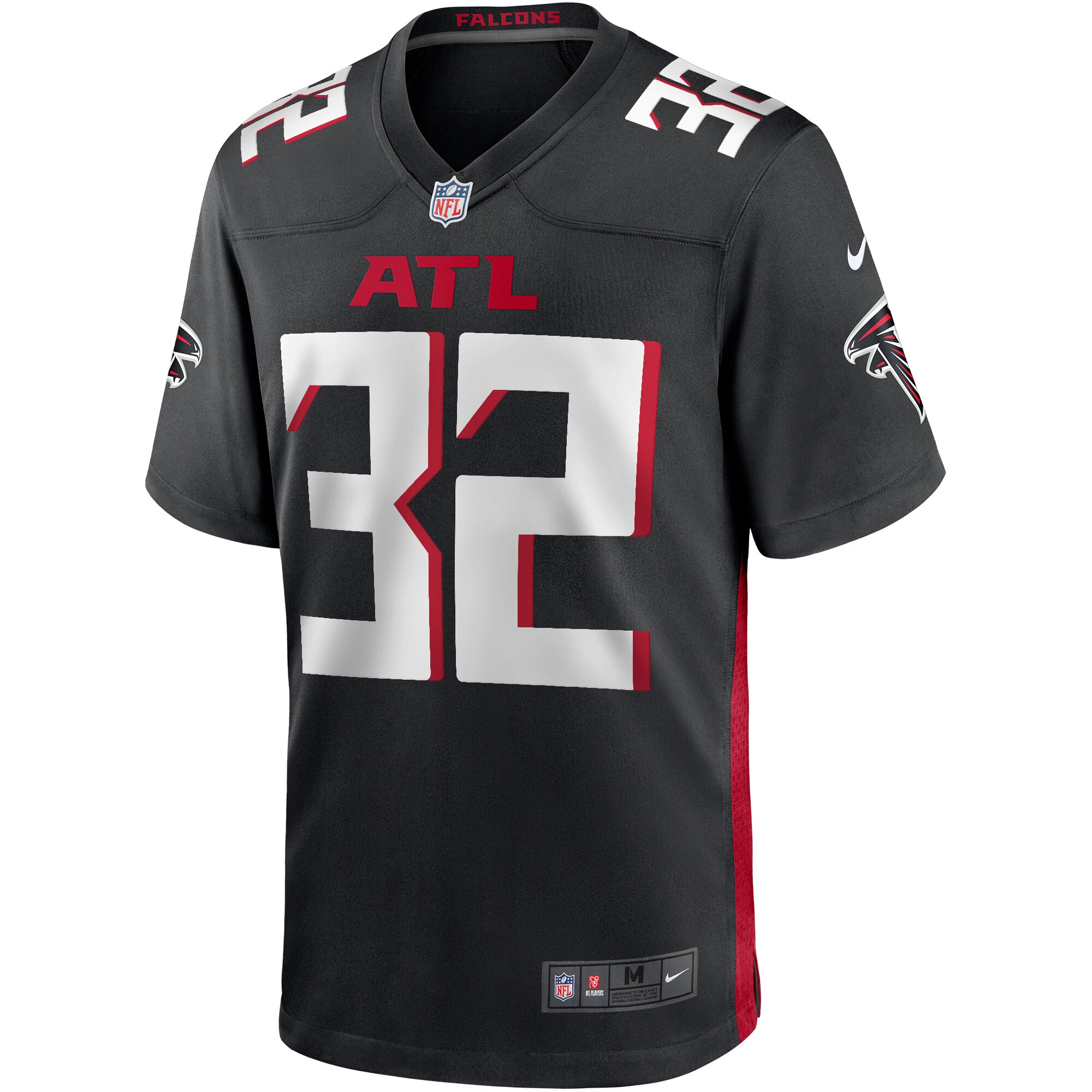 Jamal Anderson Atlanta Falcons  Game Retired Player Jersey - Black