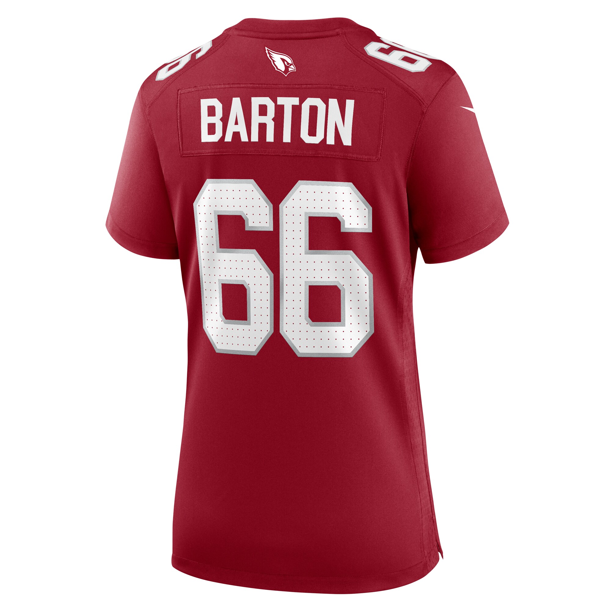 Jackson Barton Arizona Cardinals  Women's Team Game Jersey -  Cardinal