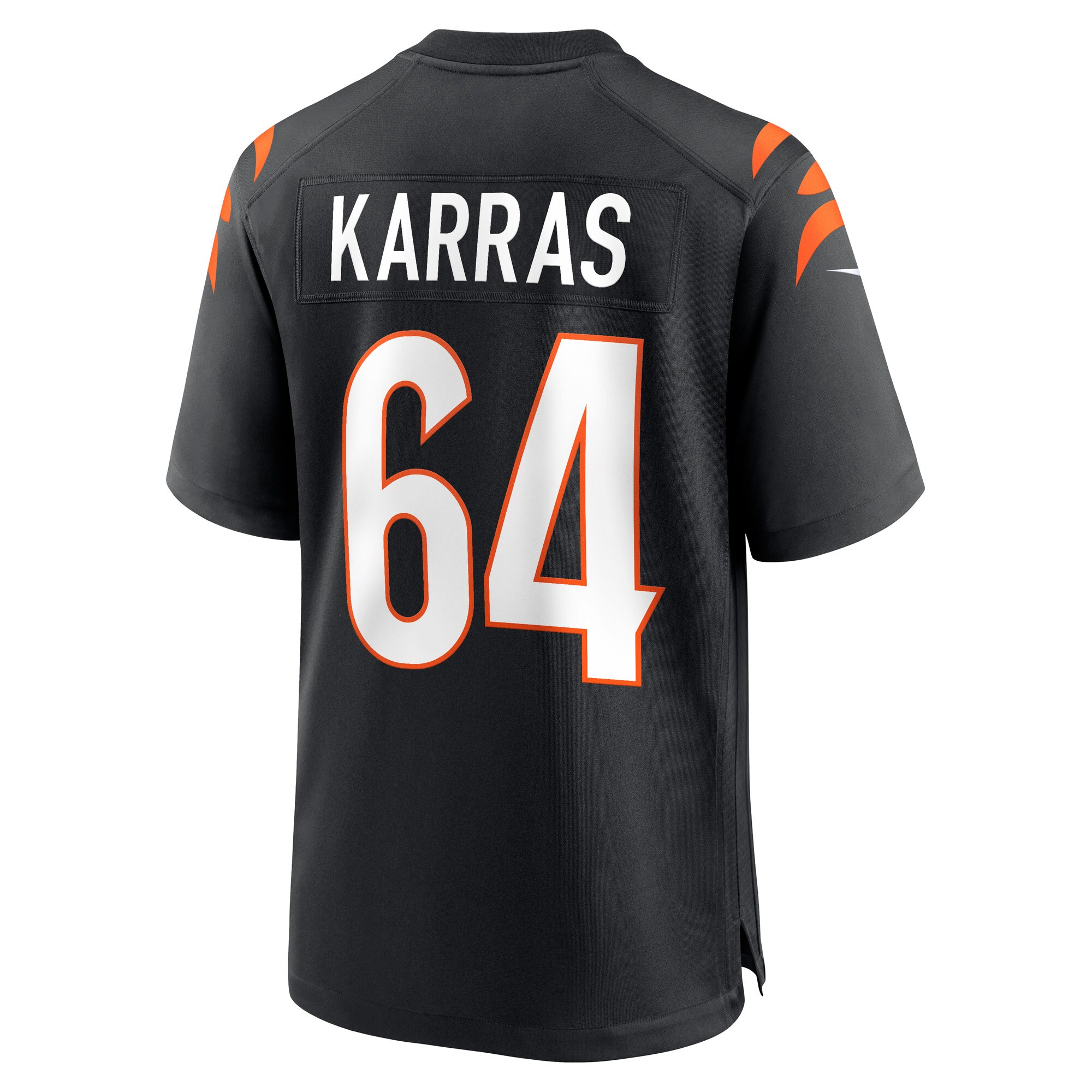 Ted Karras Cincinnati Bengals  Game Player Jersey - Black